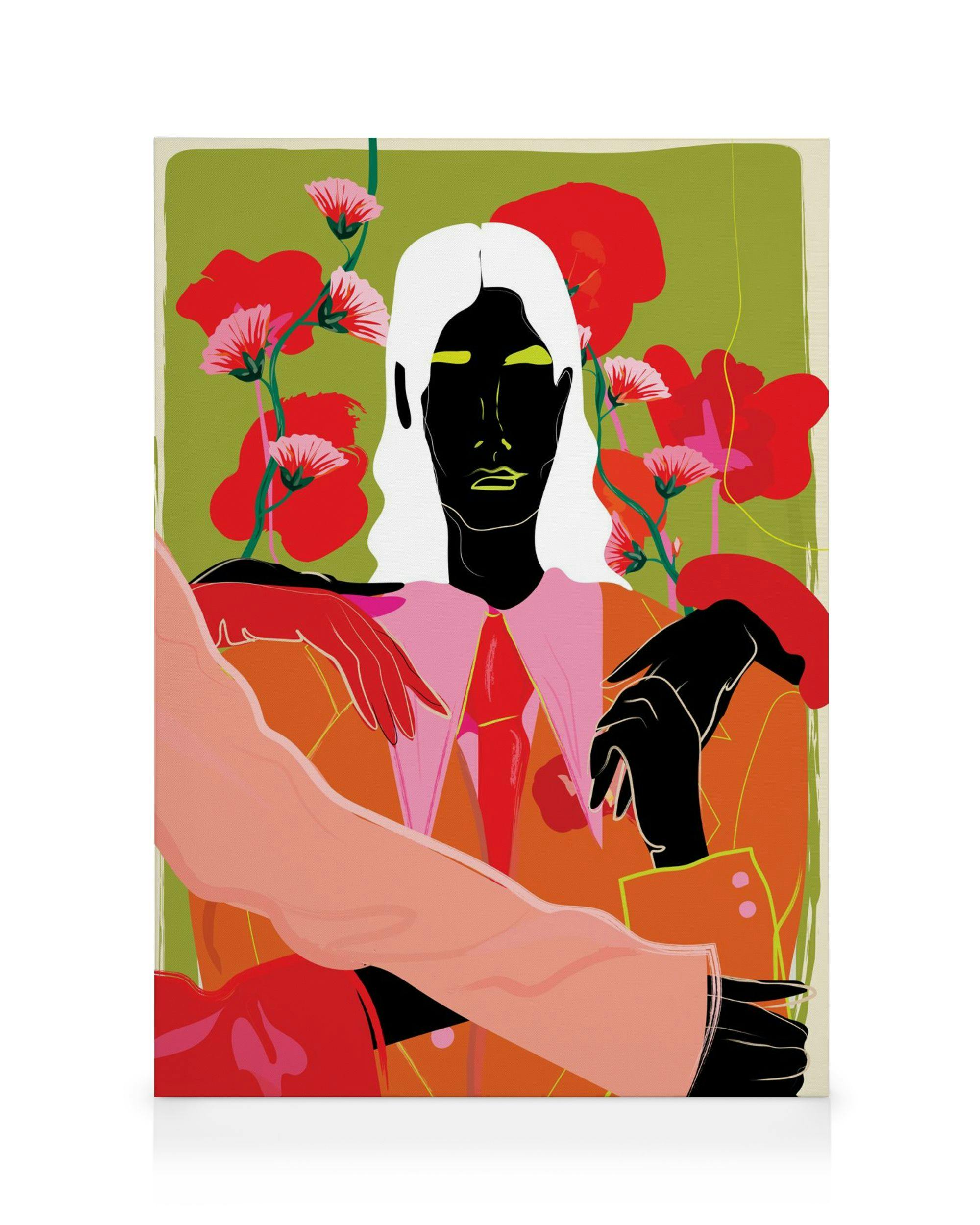 Canvas Prints Rachel Joanis - Compassion Canvas print (100x140 cm)