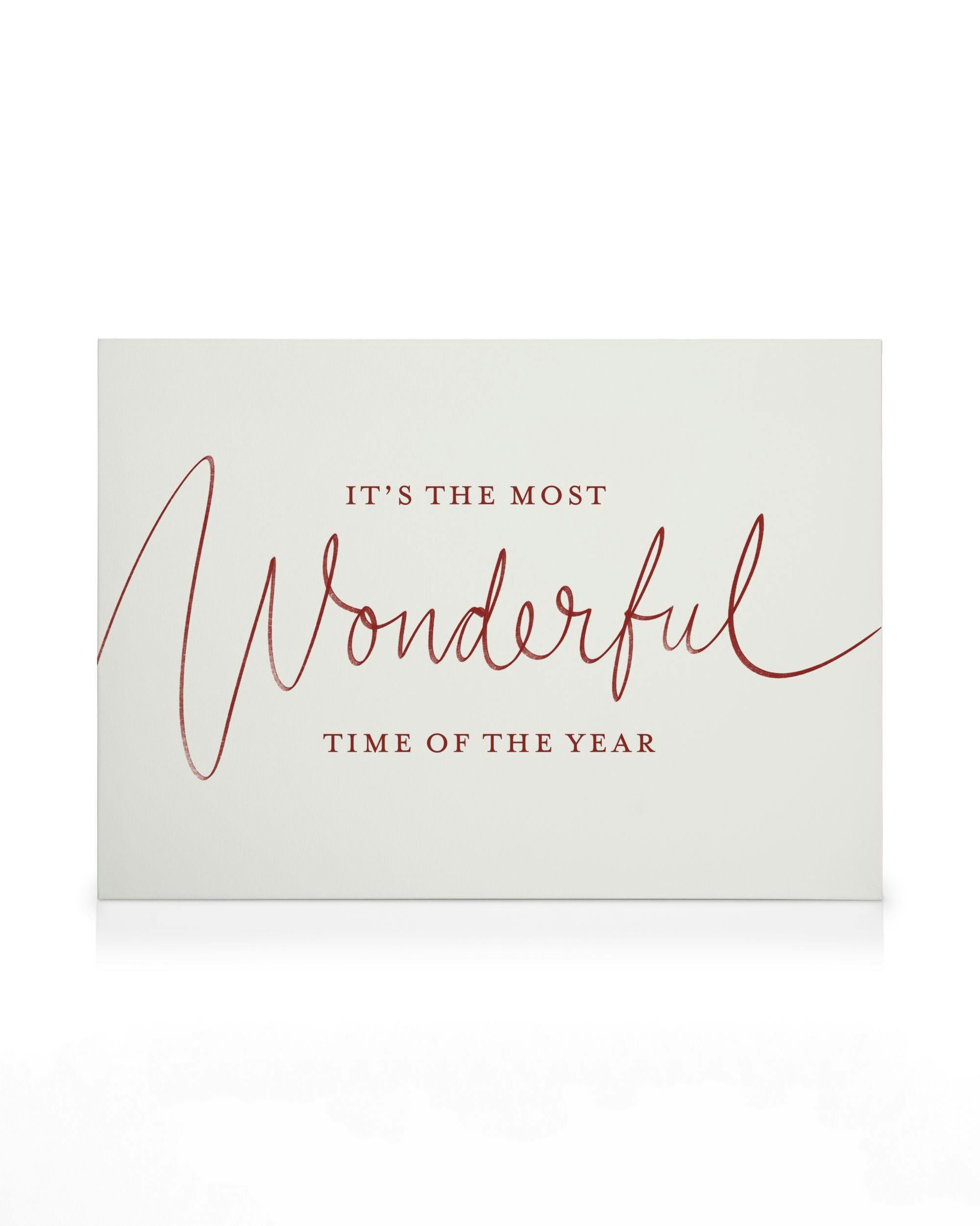 Wonderful Time Canvas (30x40 cm - Fotokaders Eiken)