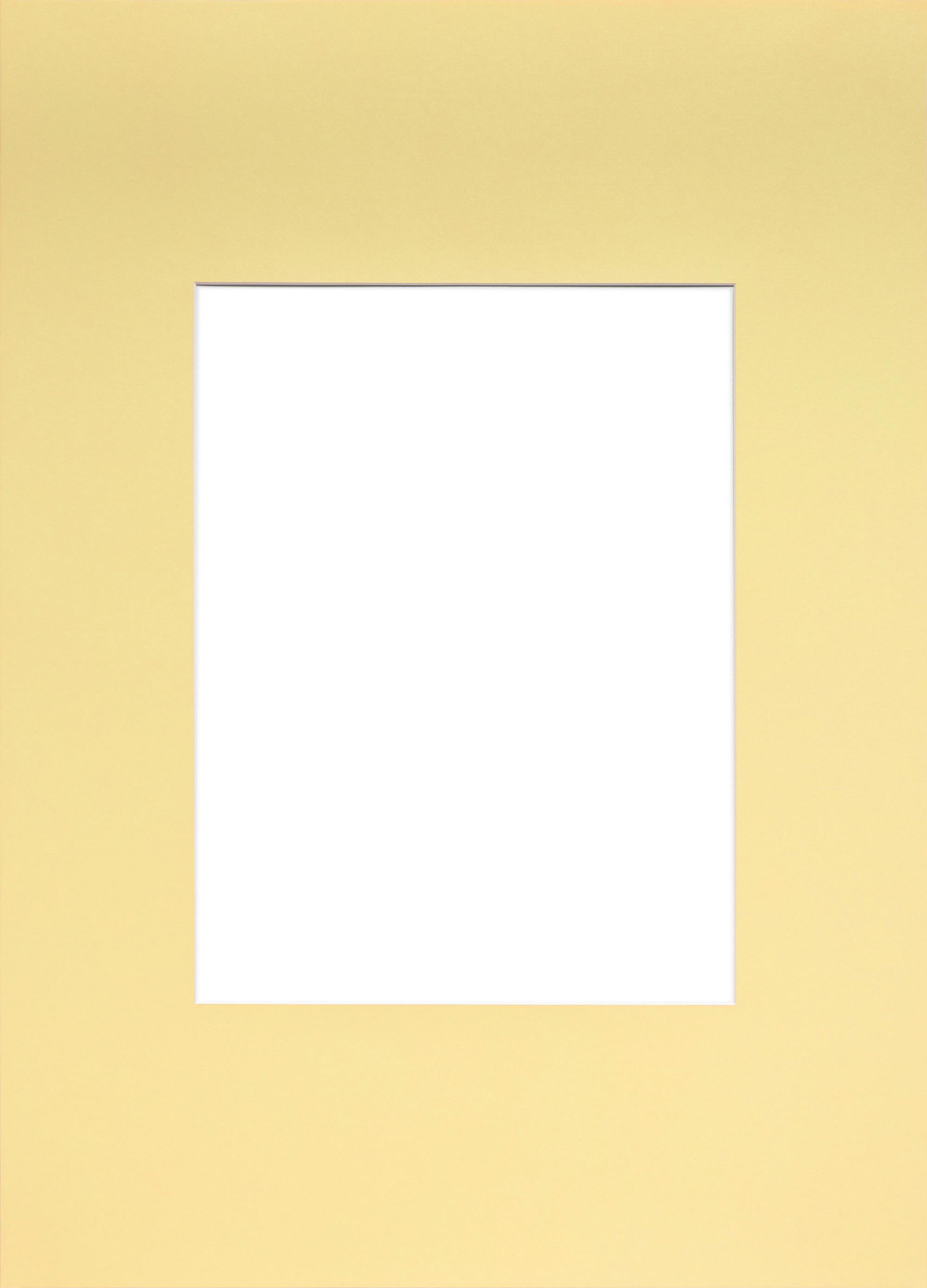 Picture mount yellow, 50x70 (50x70 cm)