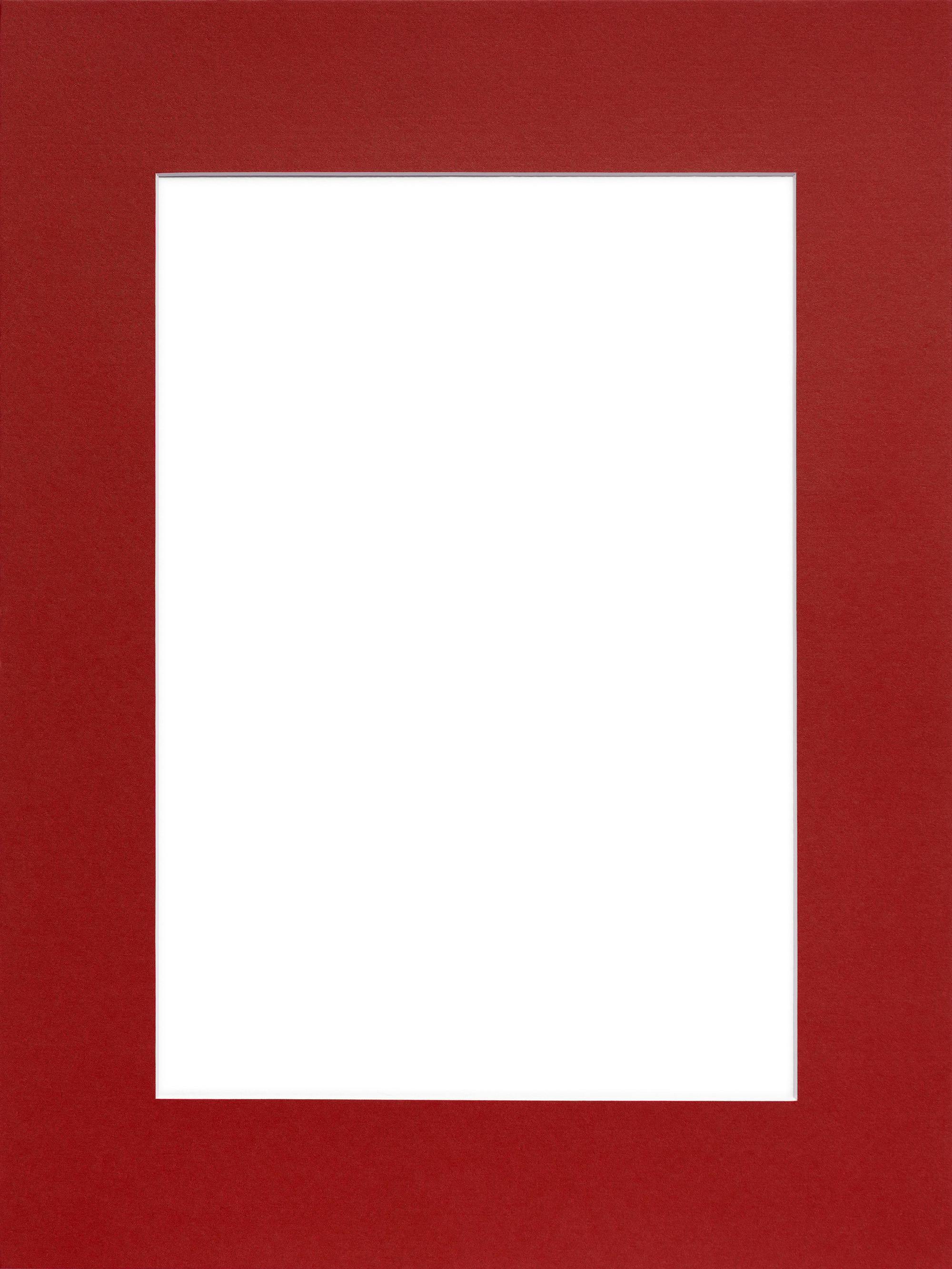 paspartú Rojo, 30x40 (30x40 cm)