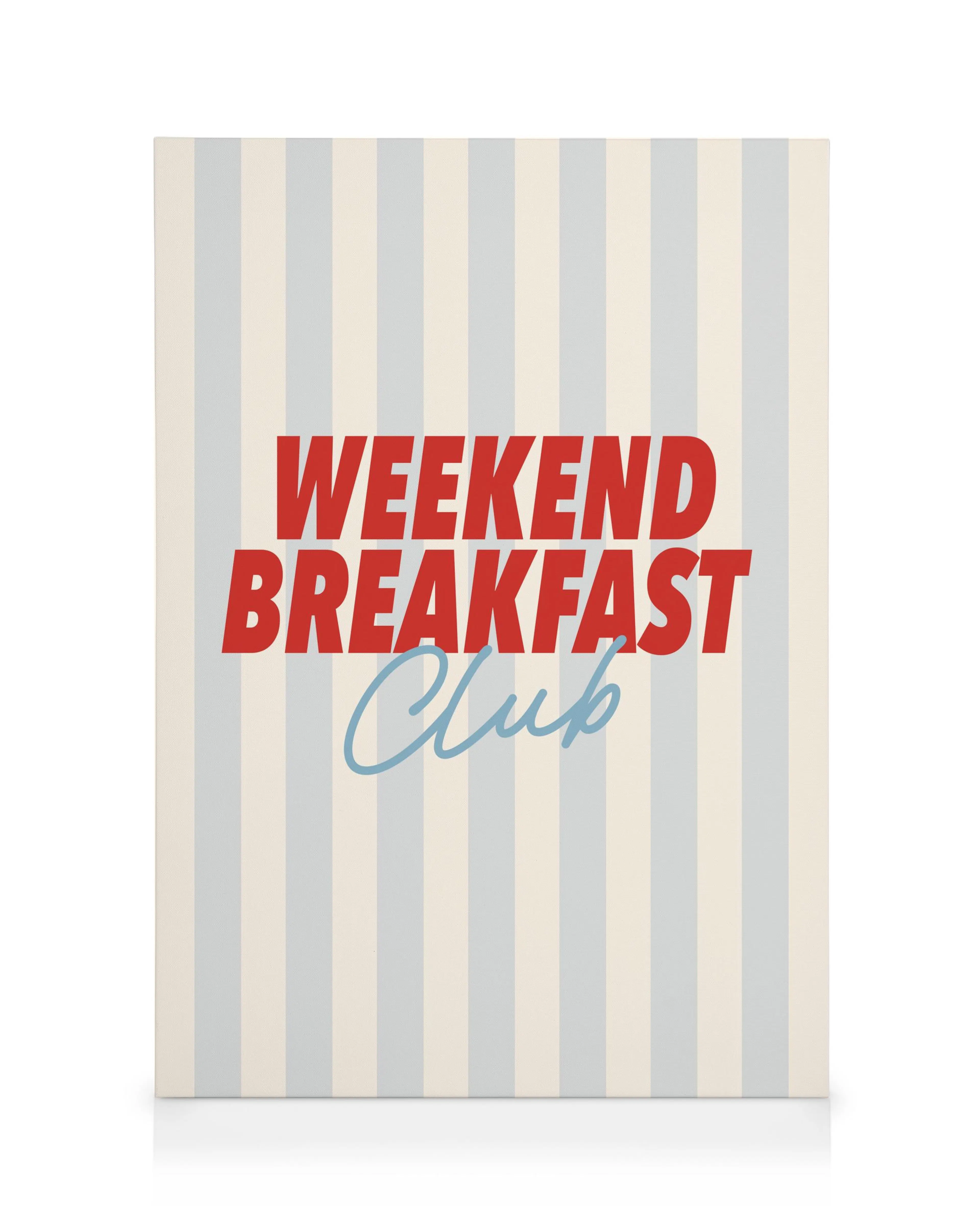 Weekend Breakfast Club Toile 0