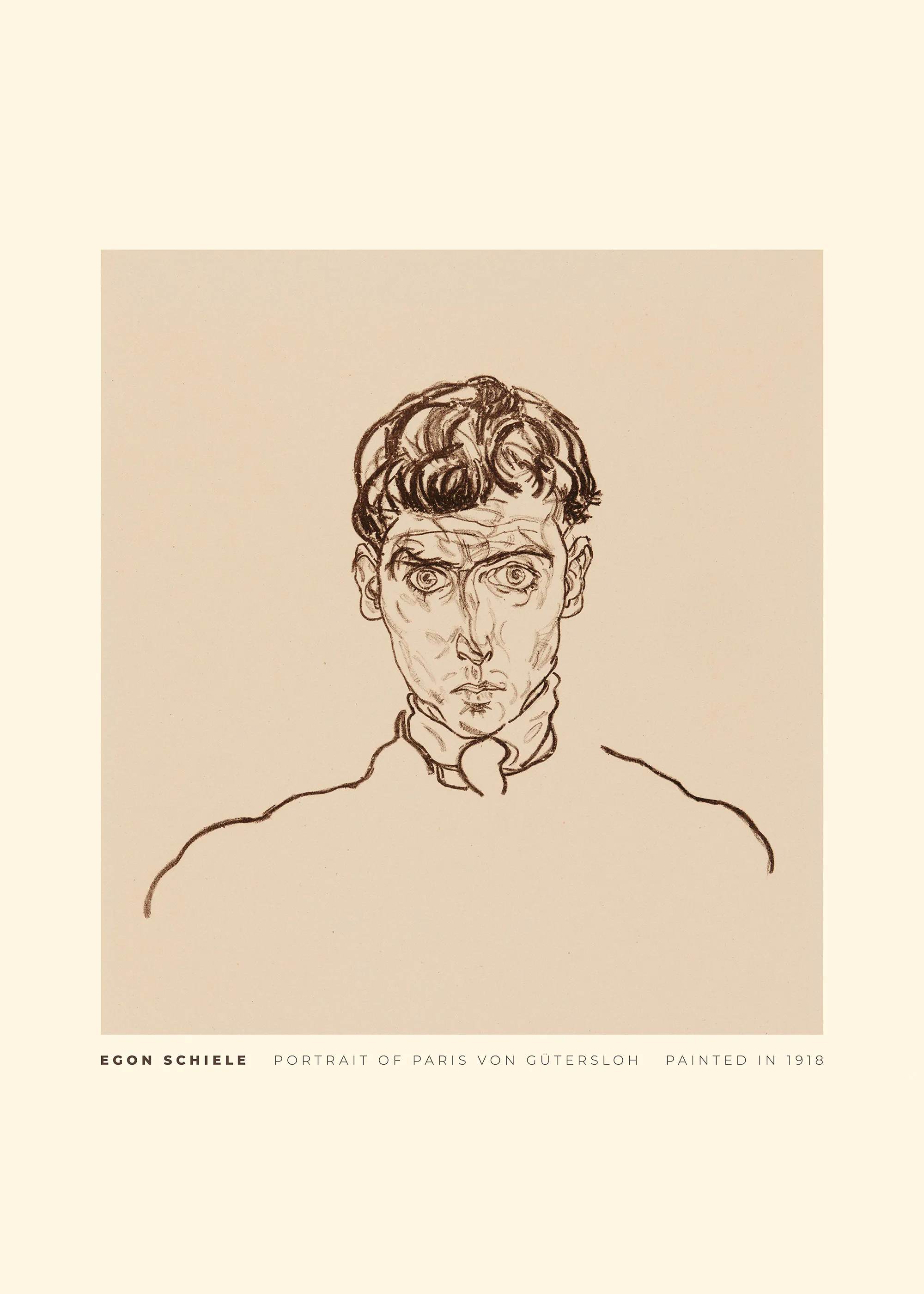 Egon Schiele - Paris von Gütersloh Poster 0