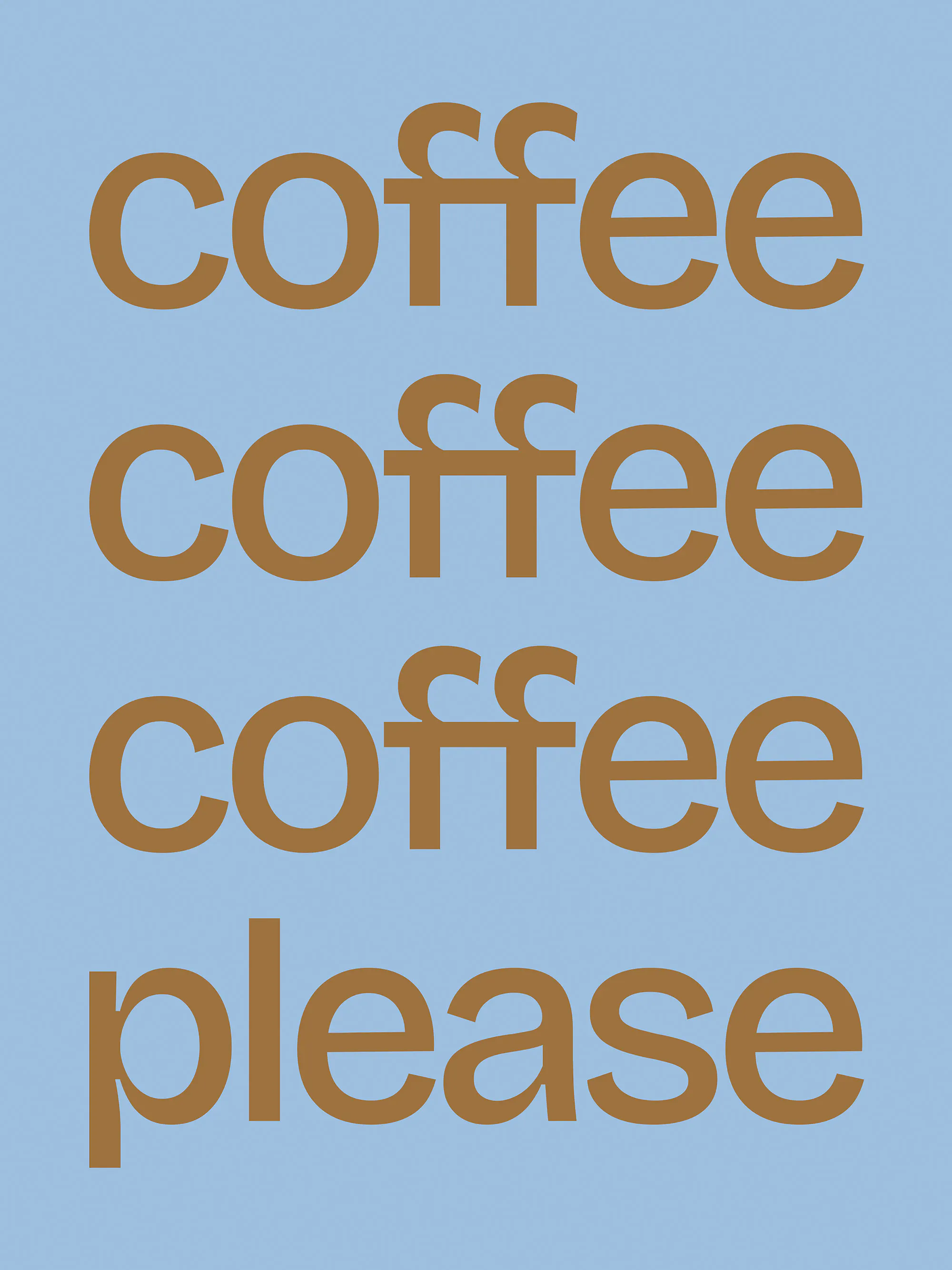 Coffee Please Print 0