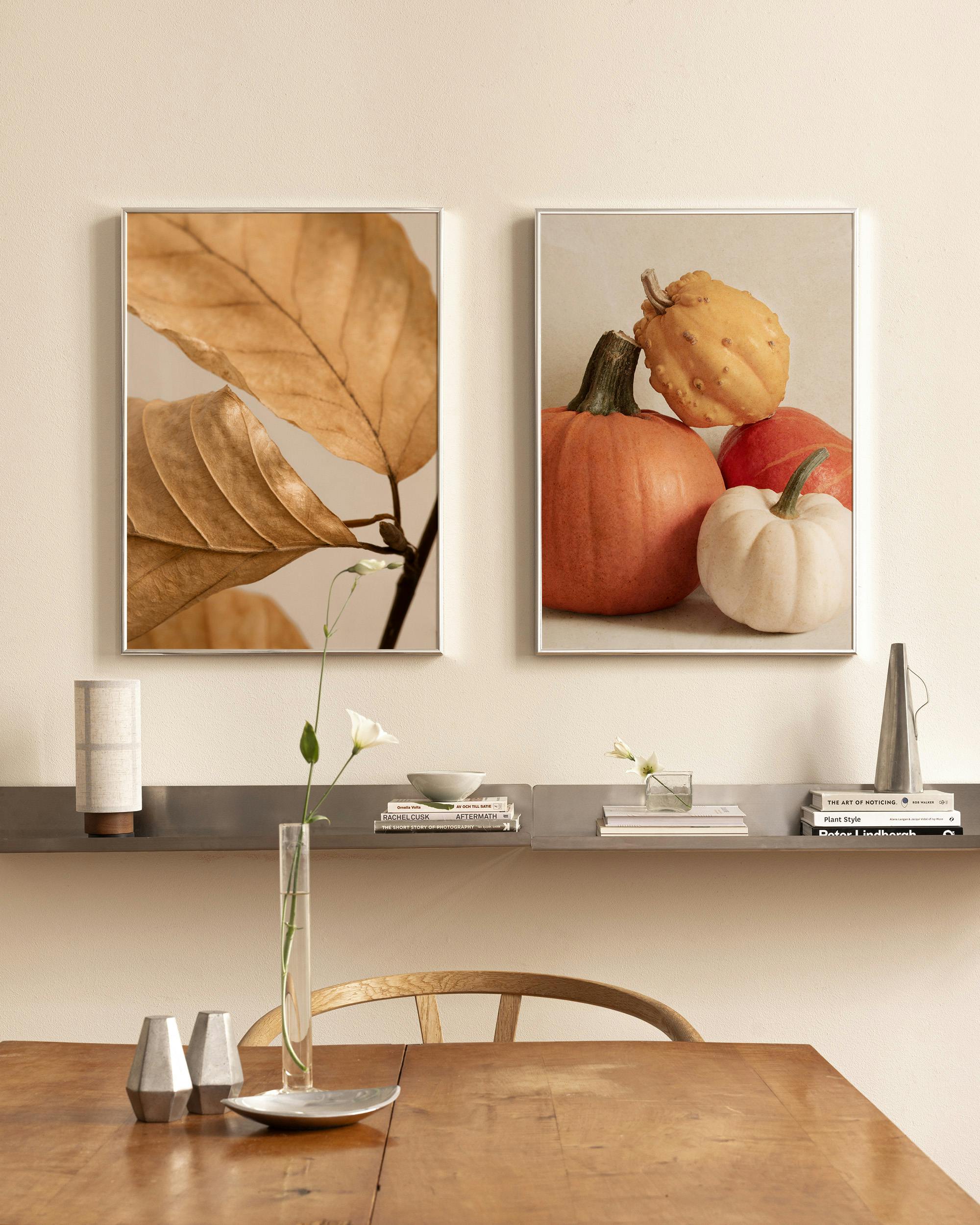 Leaves and Pumpkins Postersets (50x70 cm)