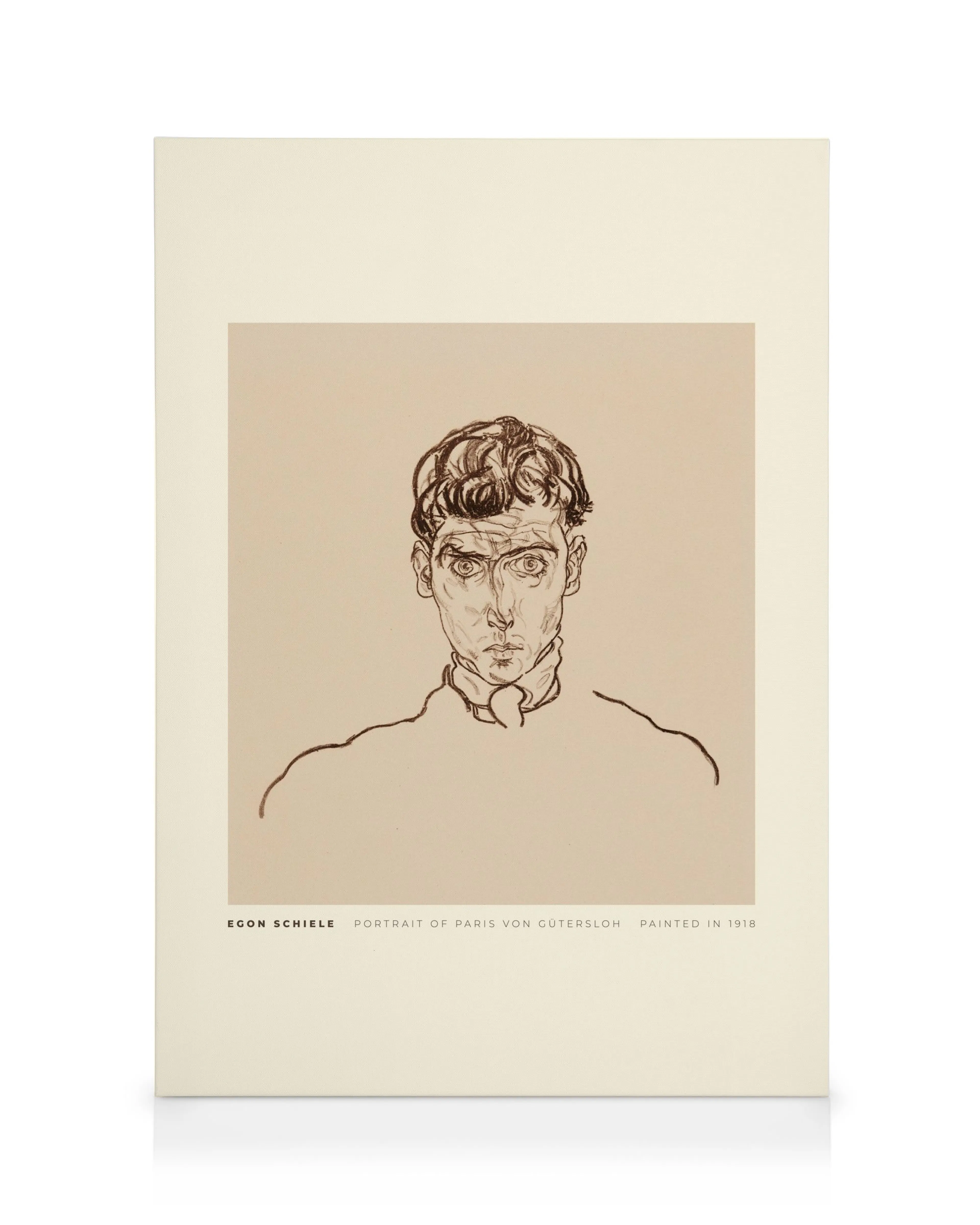 Egon Schiele - Paris von Gütersloh Canvas print 0