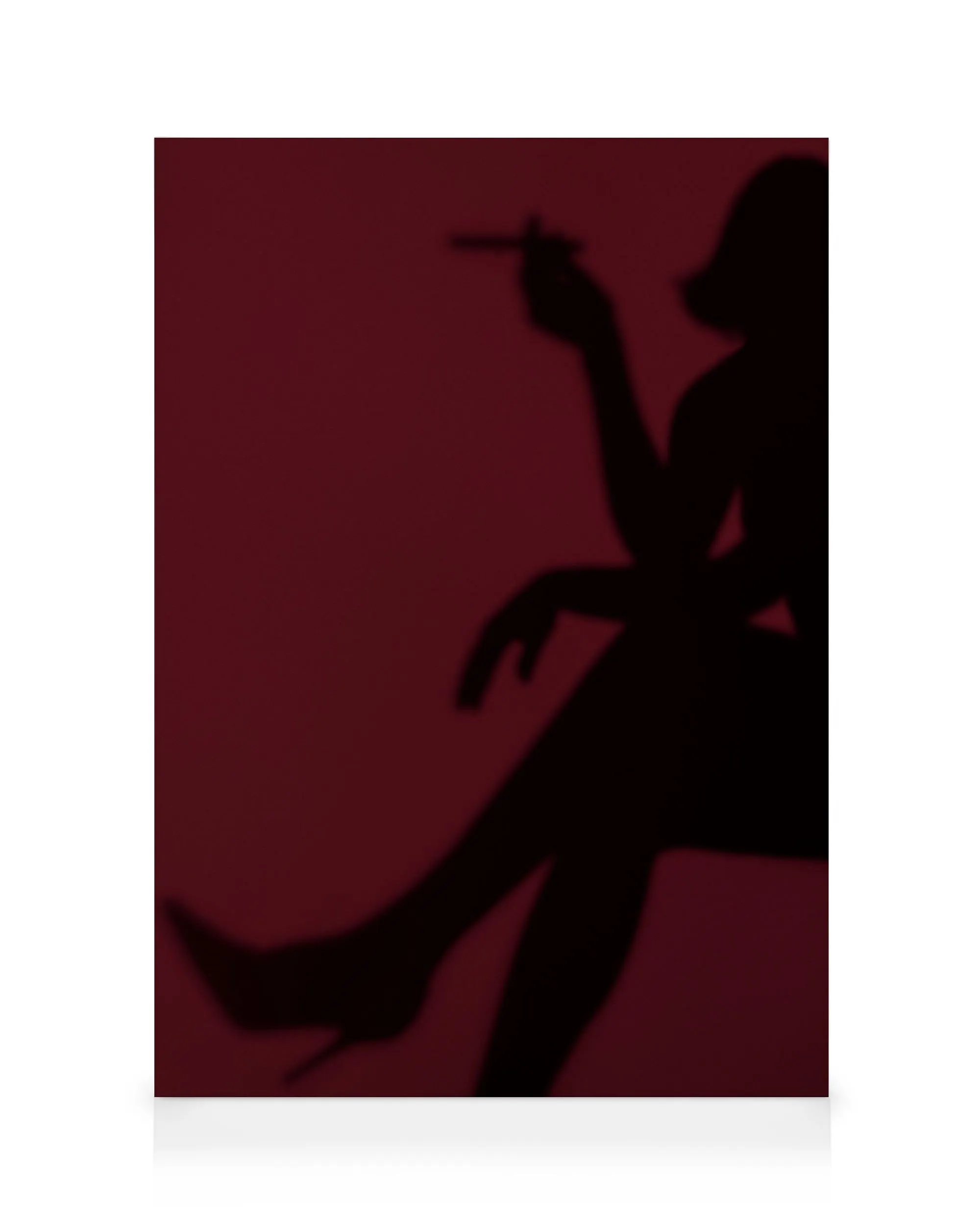 Burgundy Silhouette No2 Toile 0