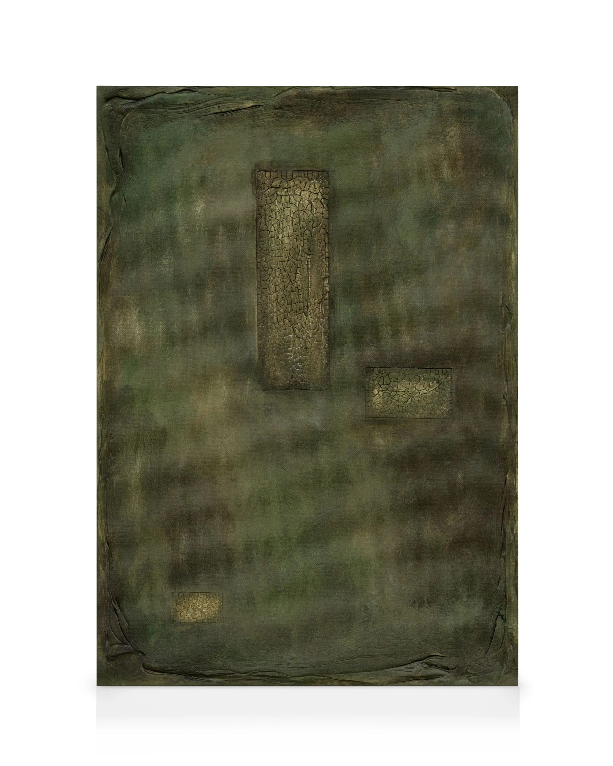 Forest Green Abstract No1 Toile 0