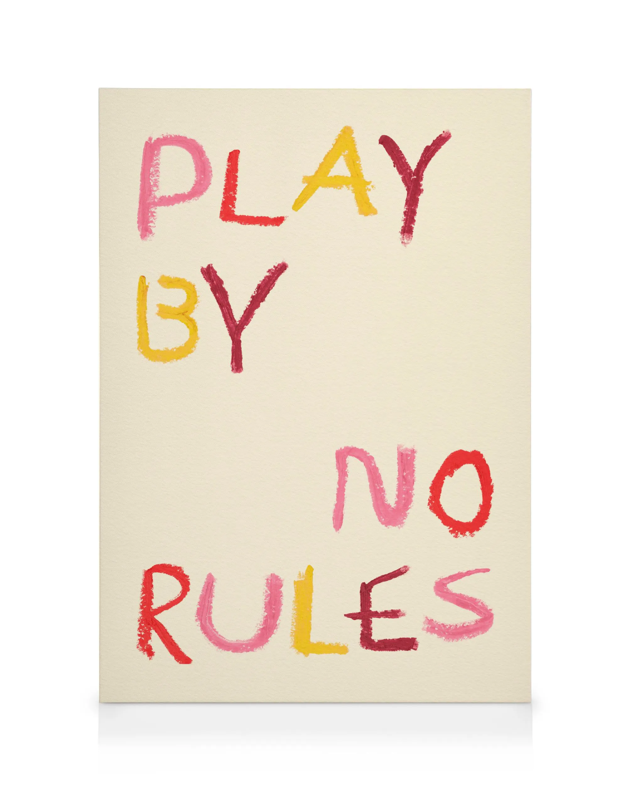 Play by No Rules Leinwandbild 0