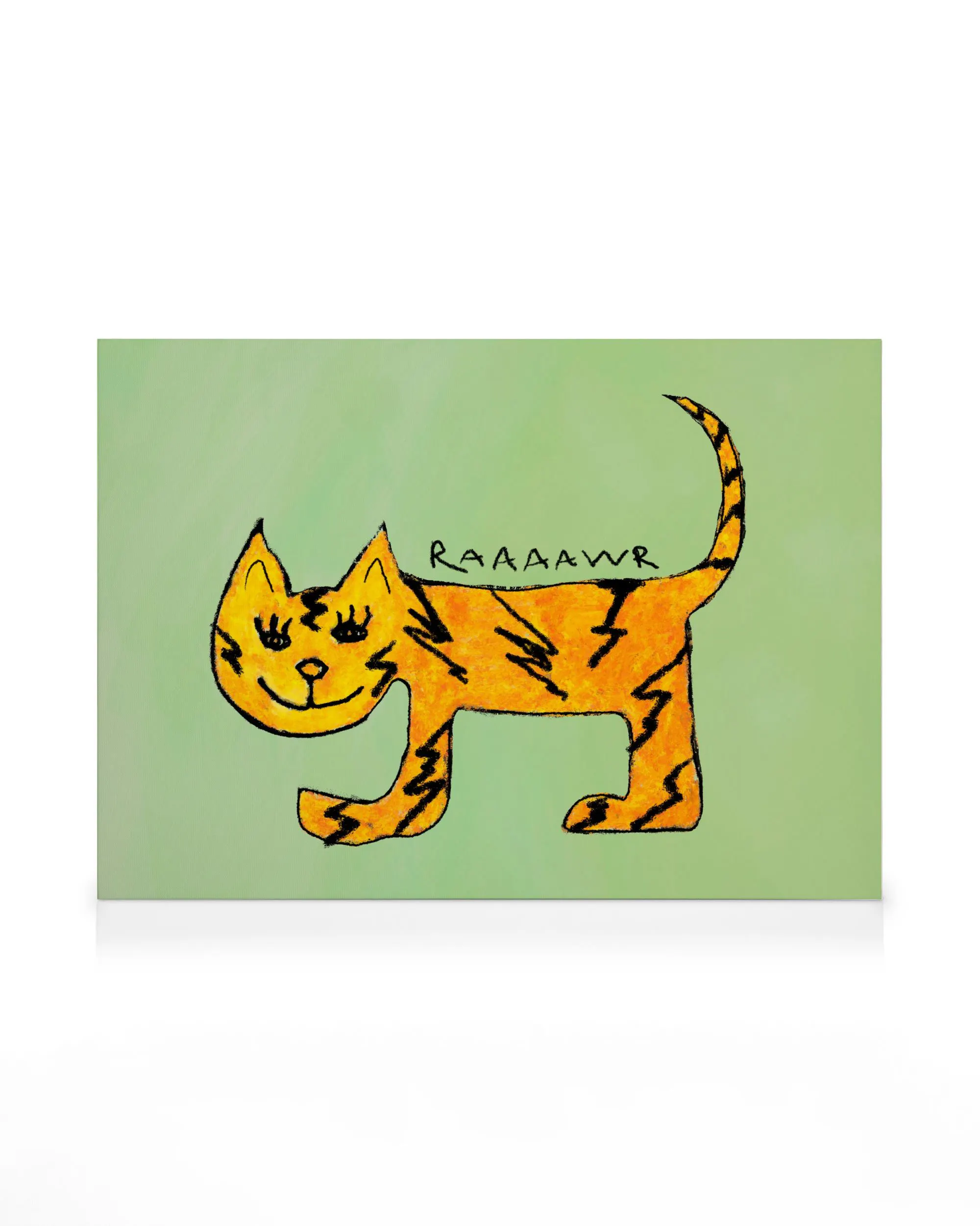 Tiger Raaawr Leinwandbild 0