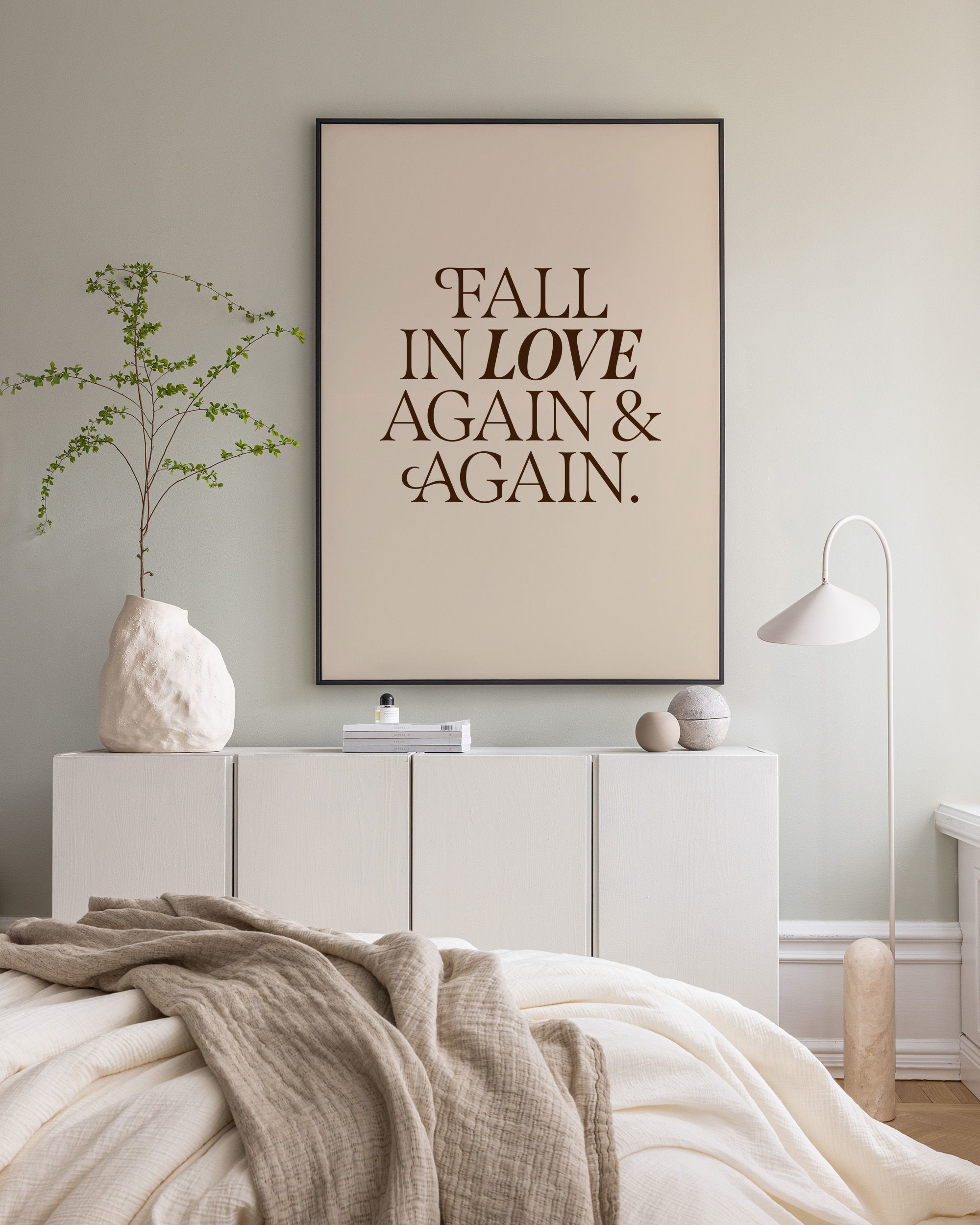 Fall in Love Again Canvas print