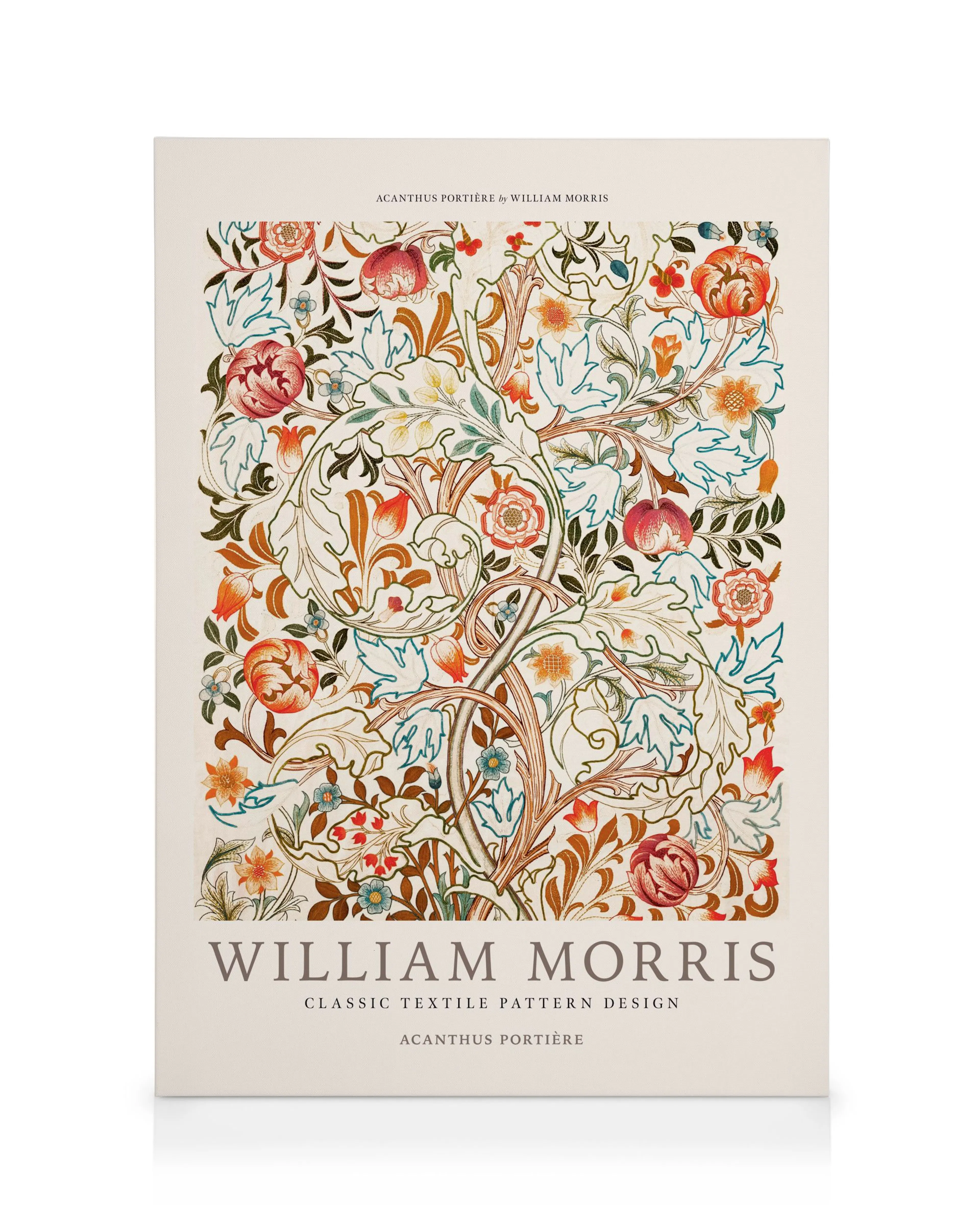 William Morris - Acanthus Portière Canvas print 0
