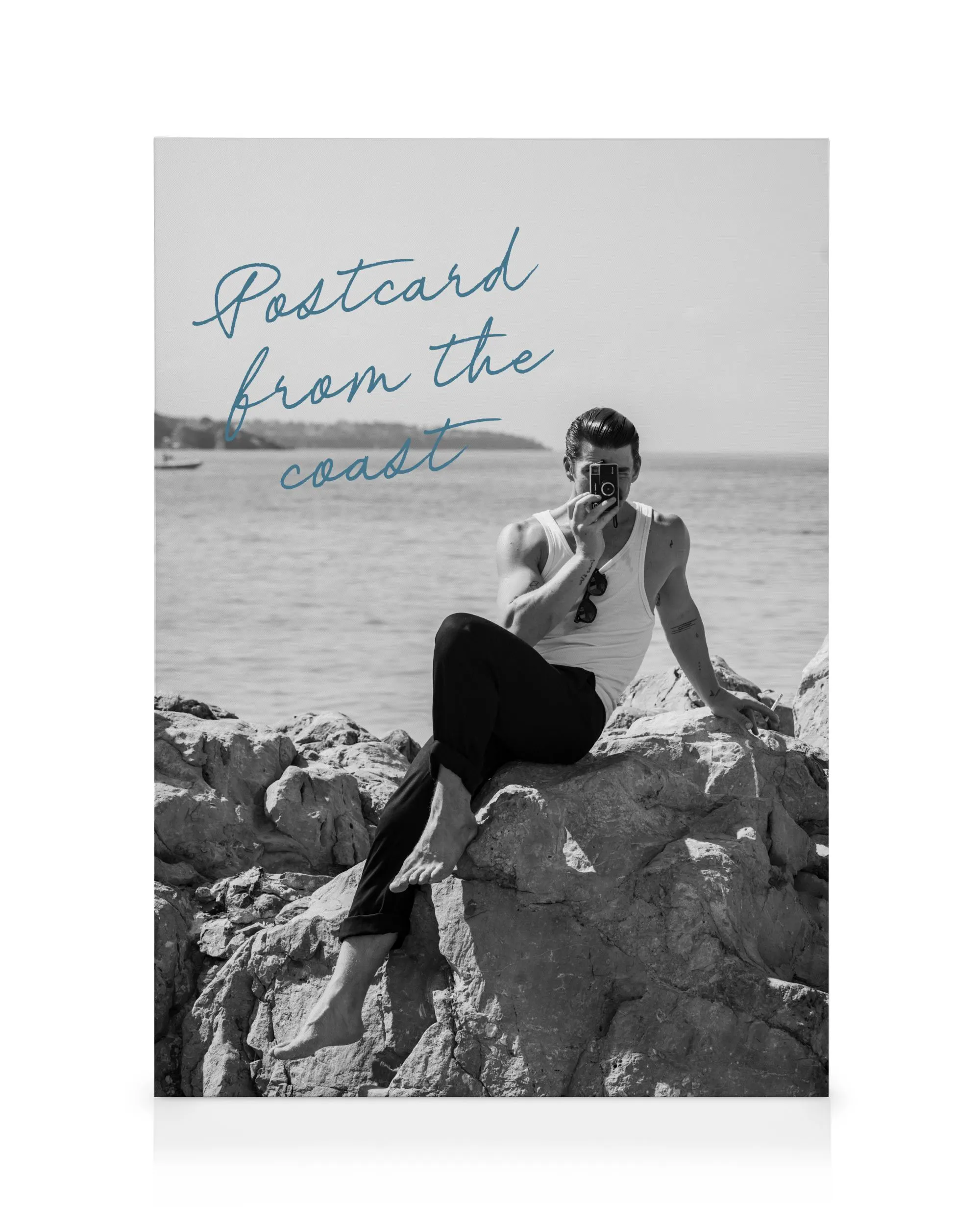 Postcard From the Coast Canvas 0