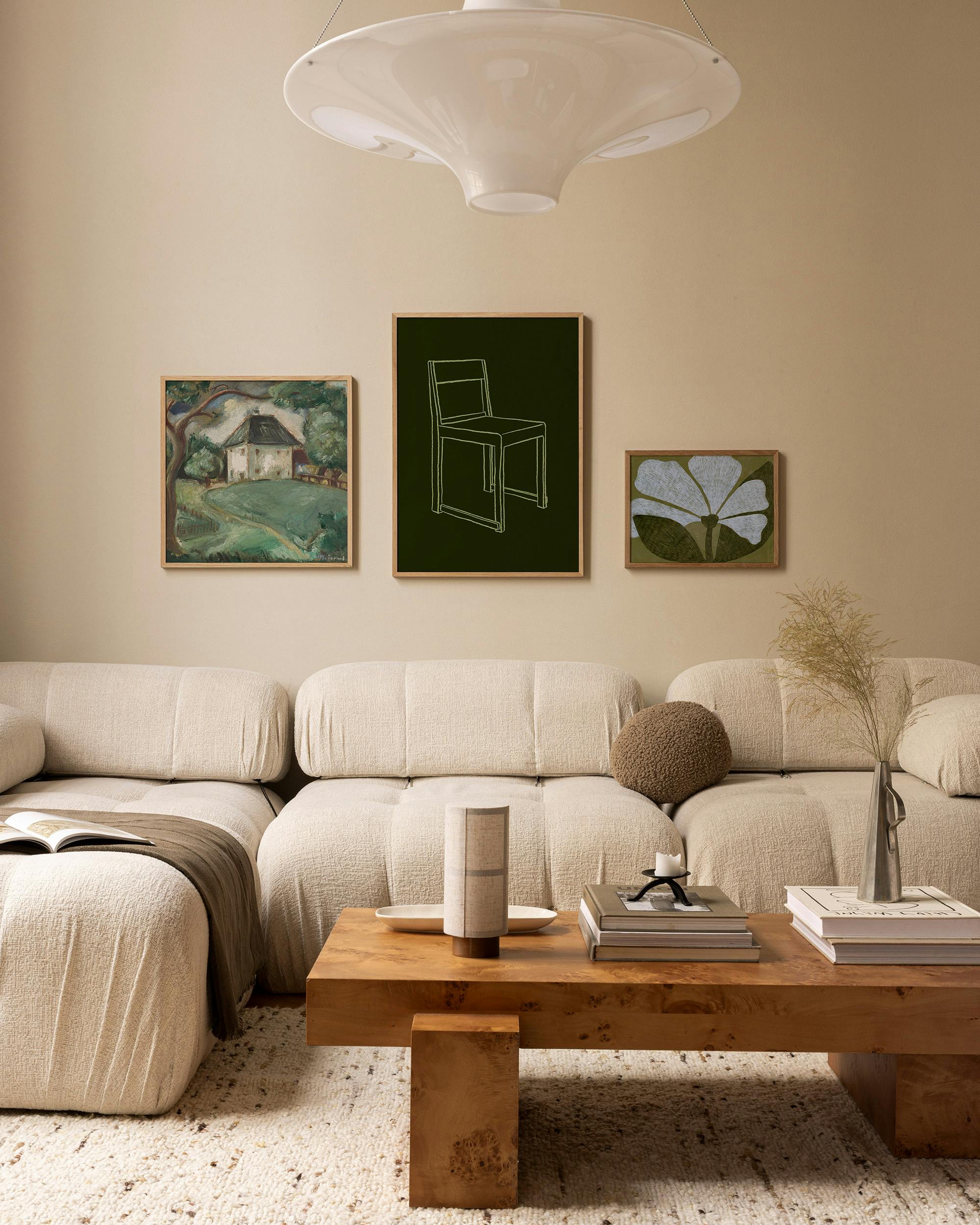 Gentle Greens gallery wall (ONE SIZE)