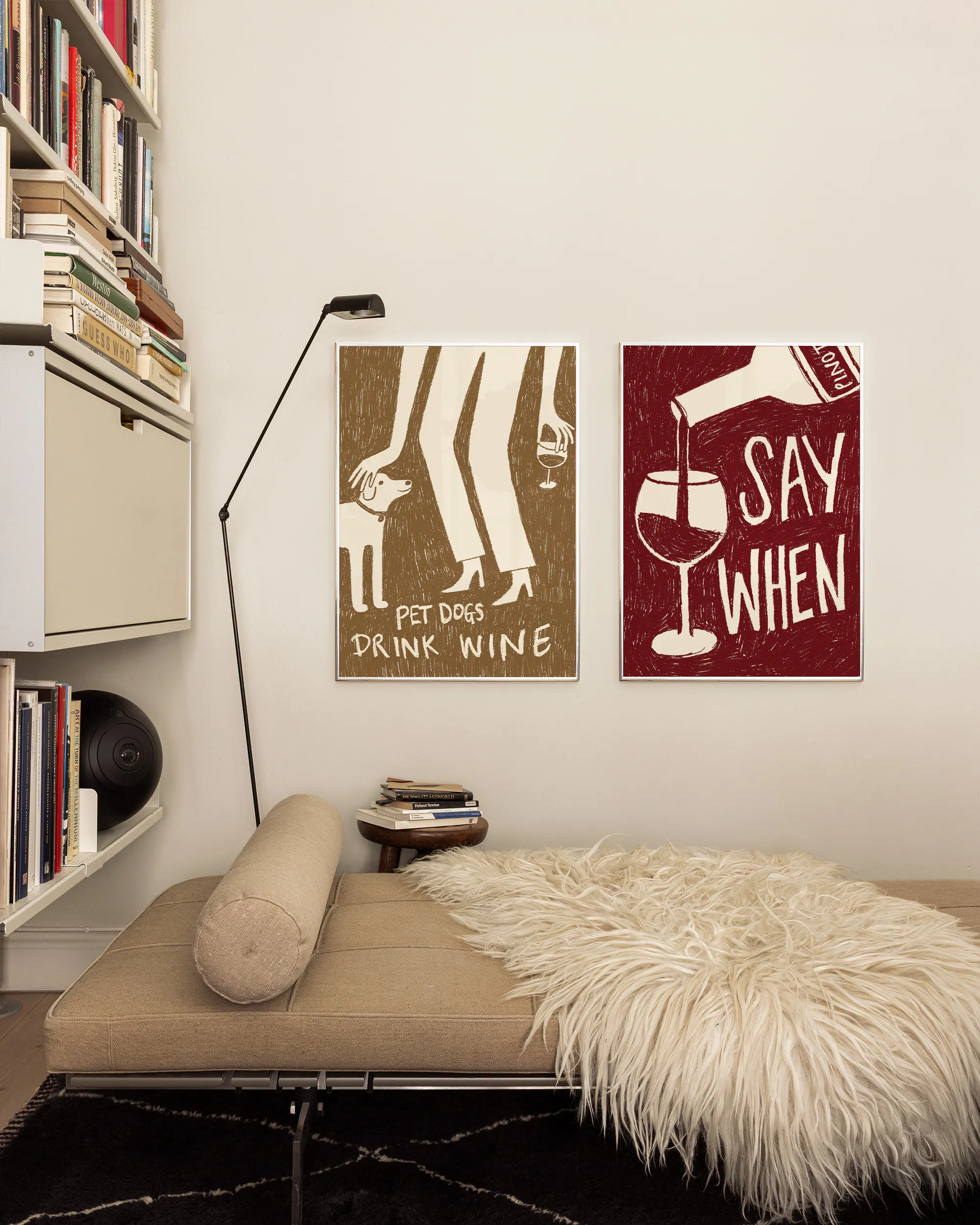 Wine and Dogs Postersets 0