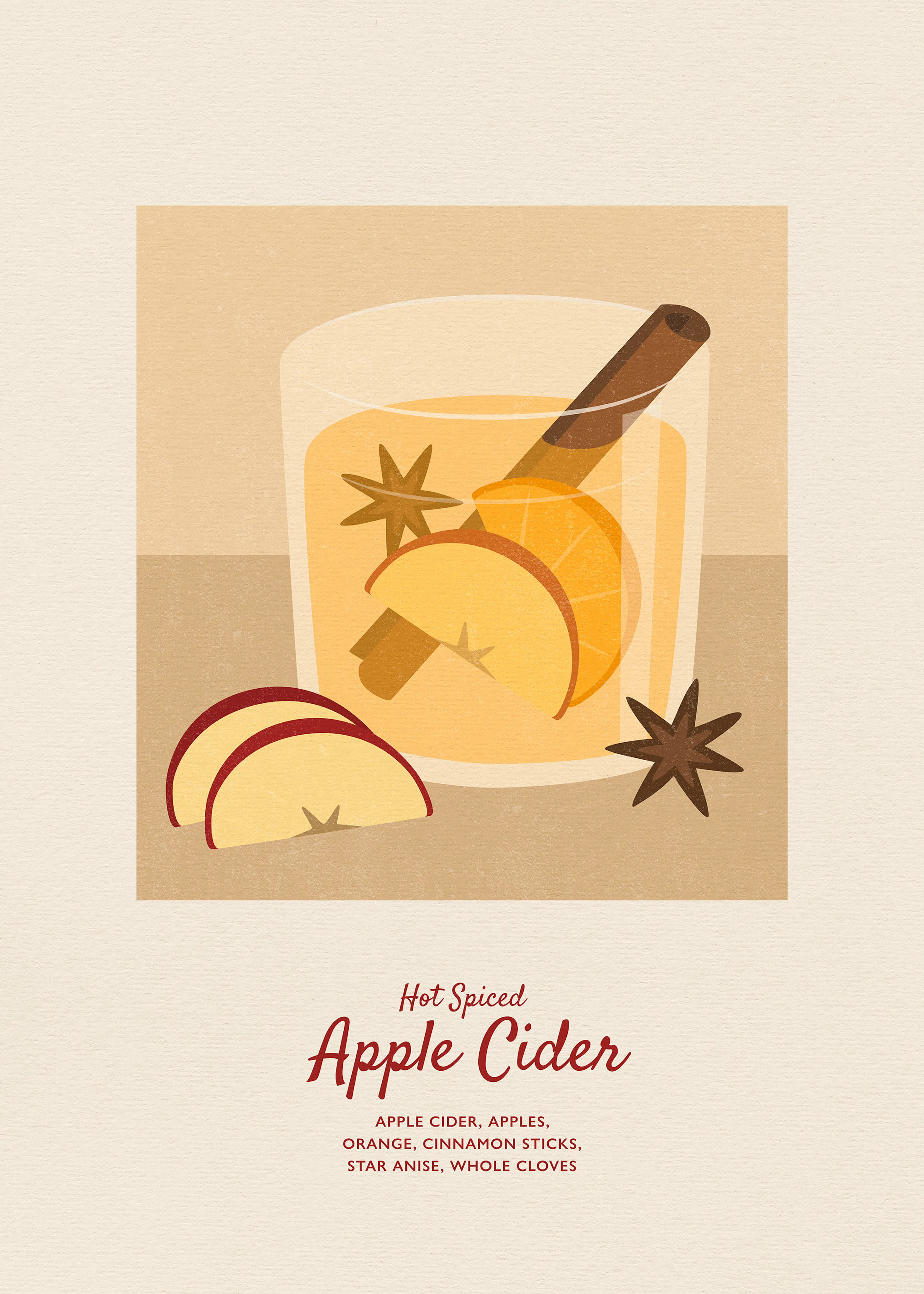 Hot Spiced Apple Cider Poster 0