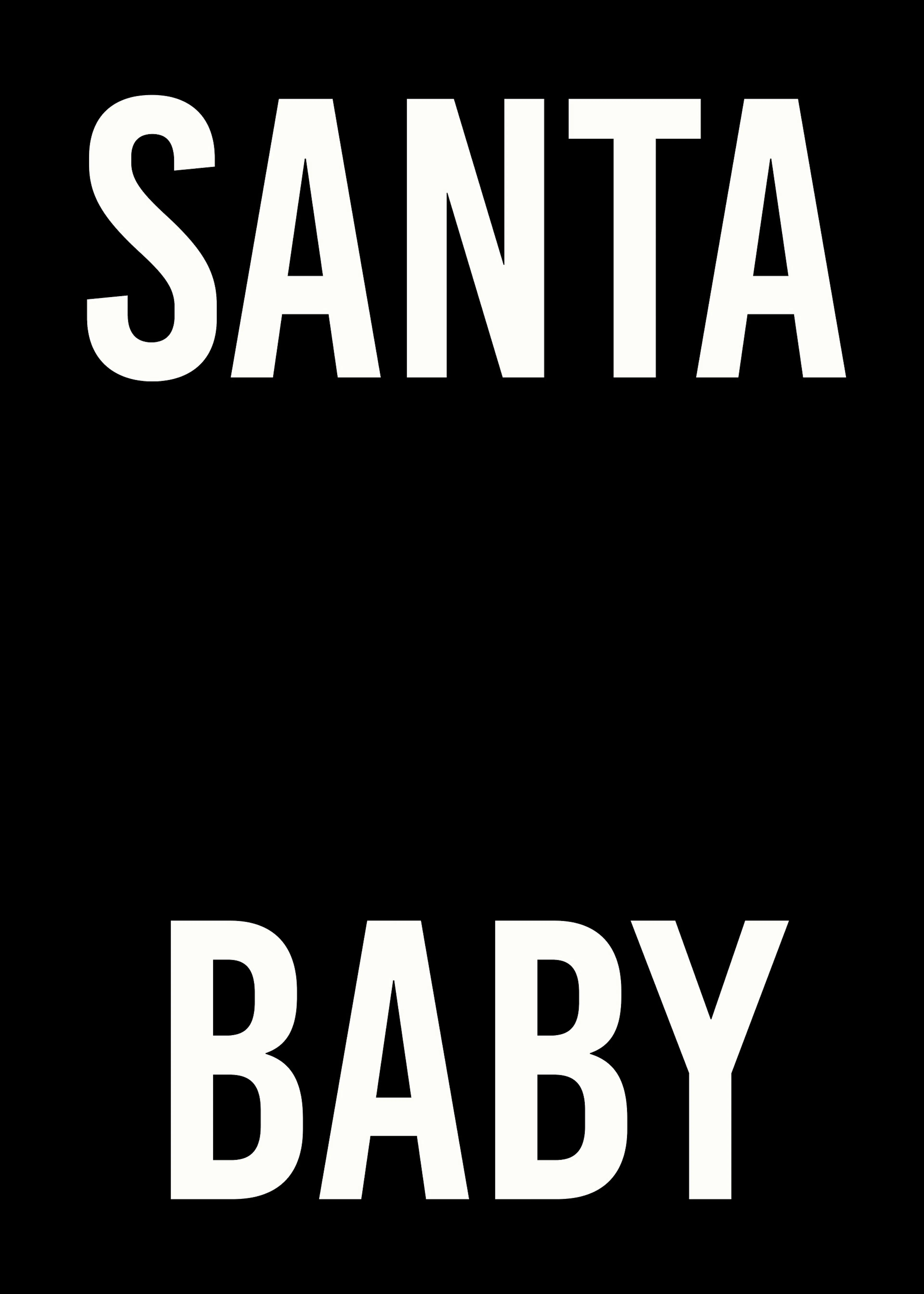 Santa Baby Print 0