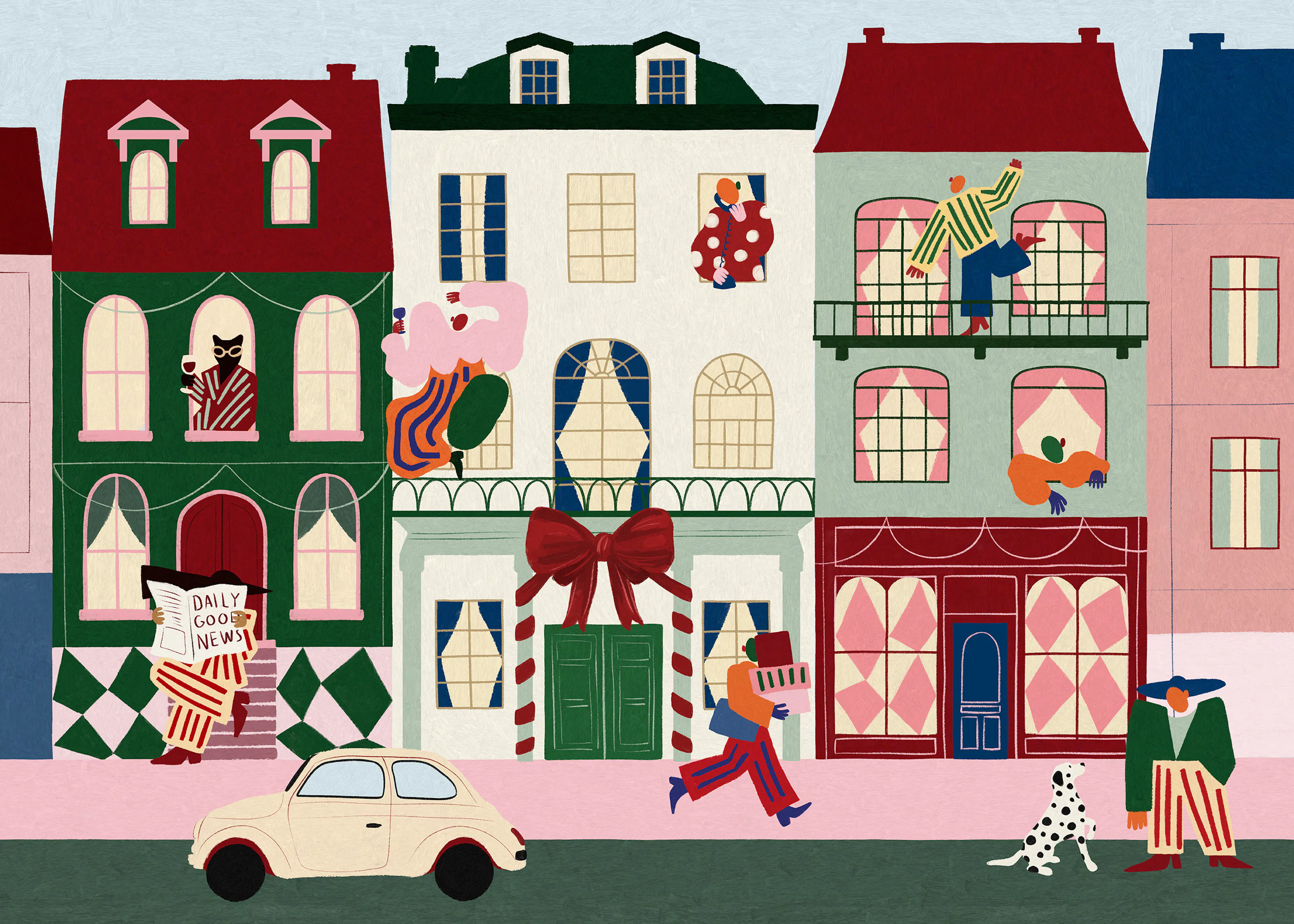 Townhouse Stories Print 0