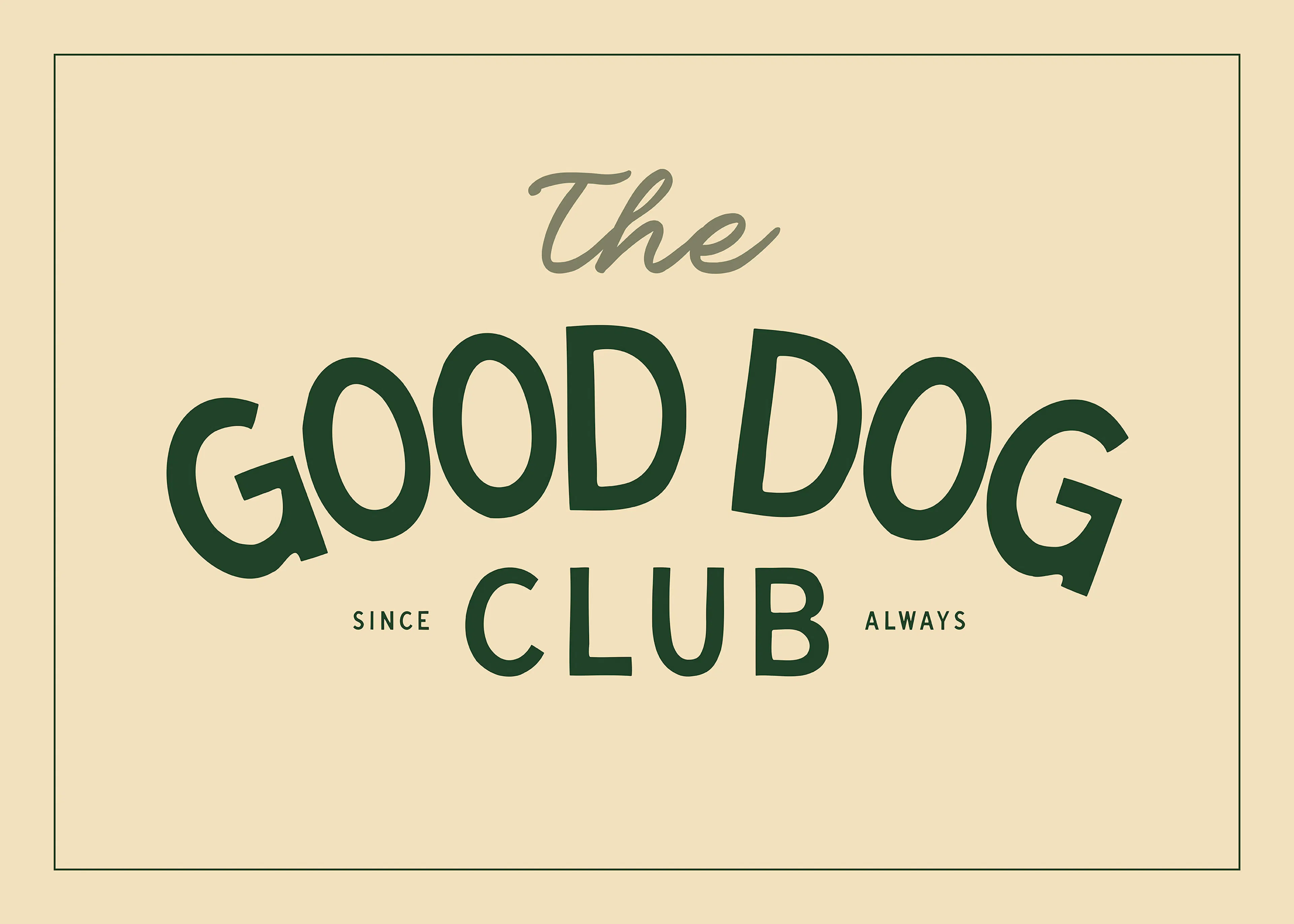 The Good Dog Club Print 0