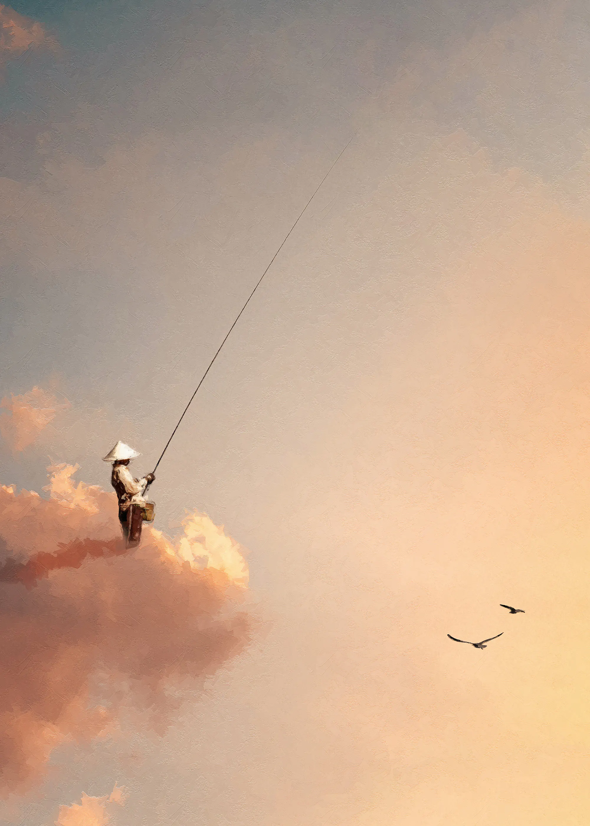 Joel Mellström - A Lone Fisherman II Print 0