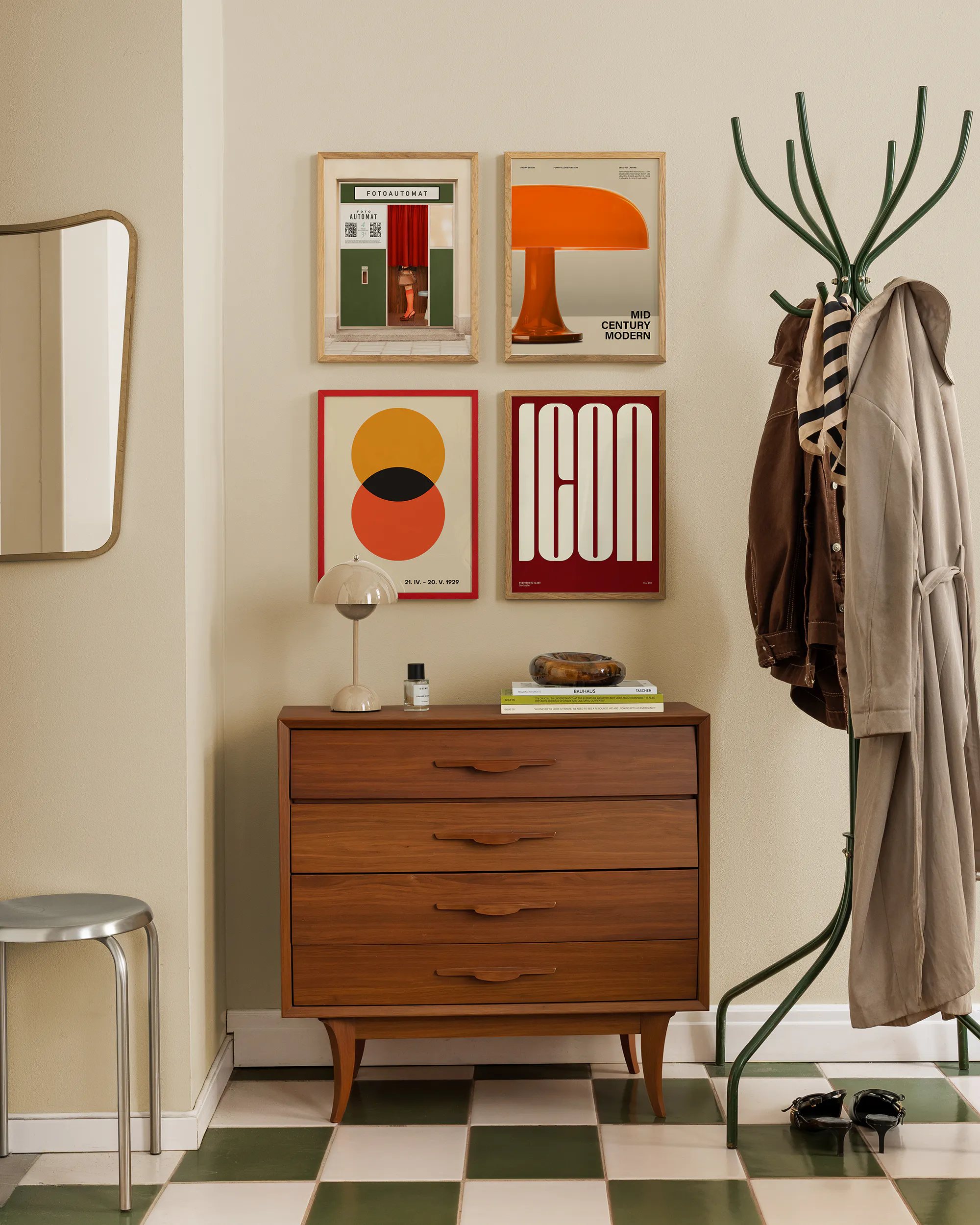 Curated Modern Zostava obrazov