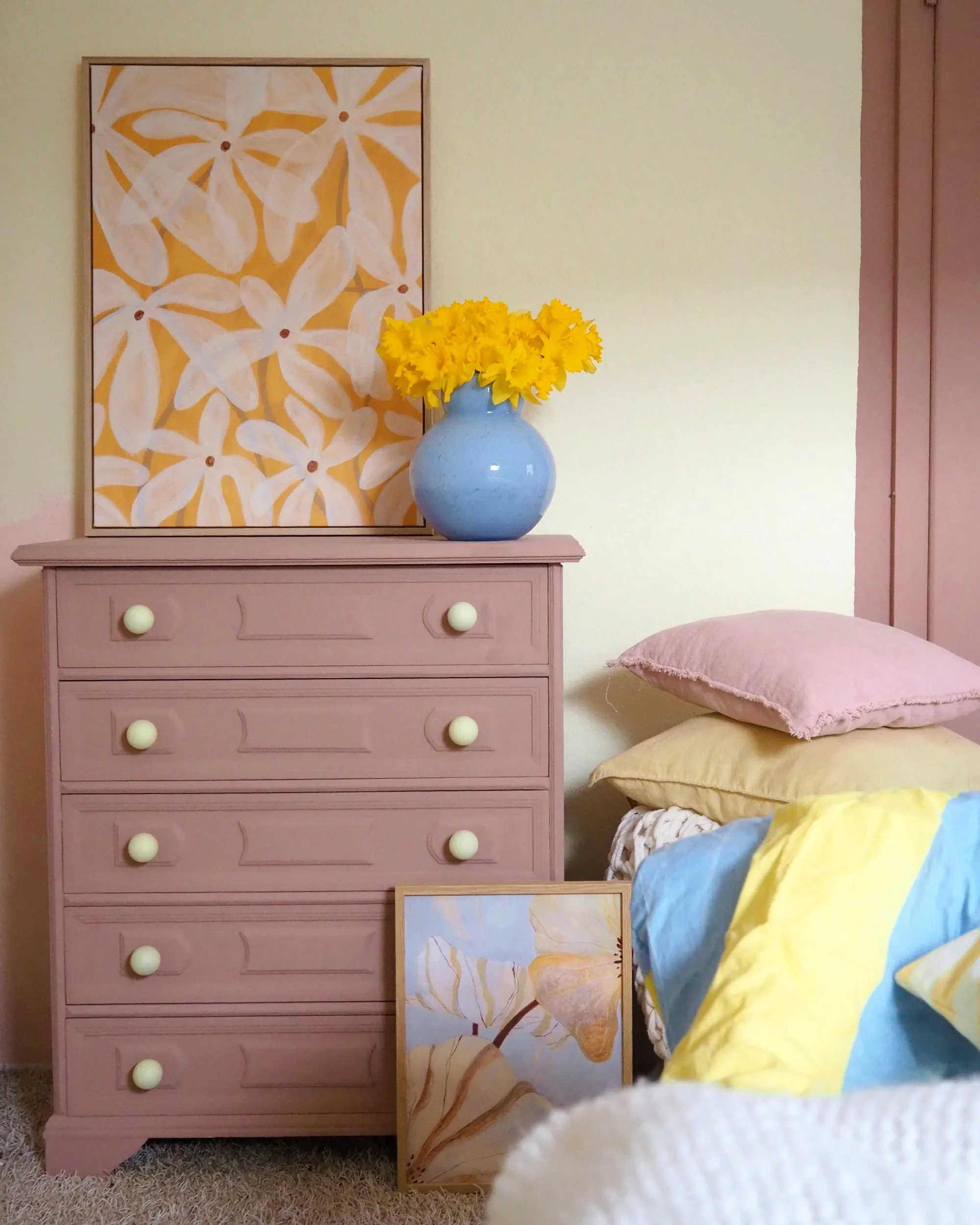 Flower Pop gallery wall - missberry_loves