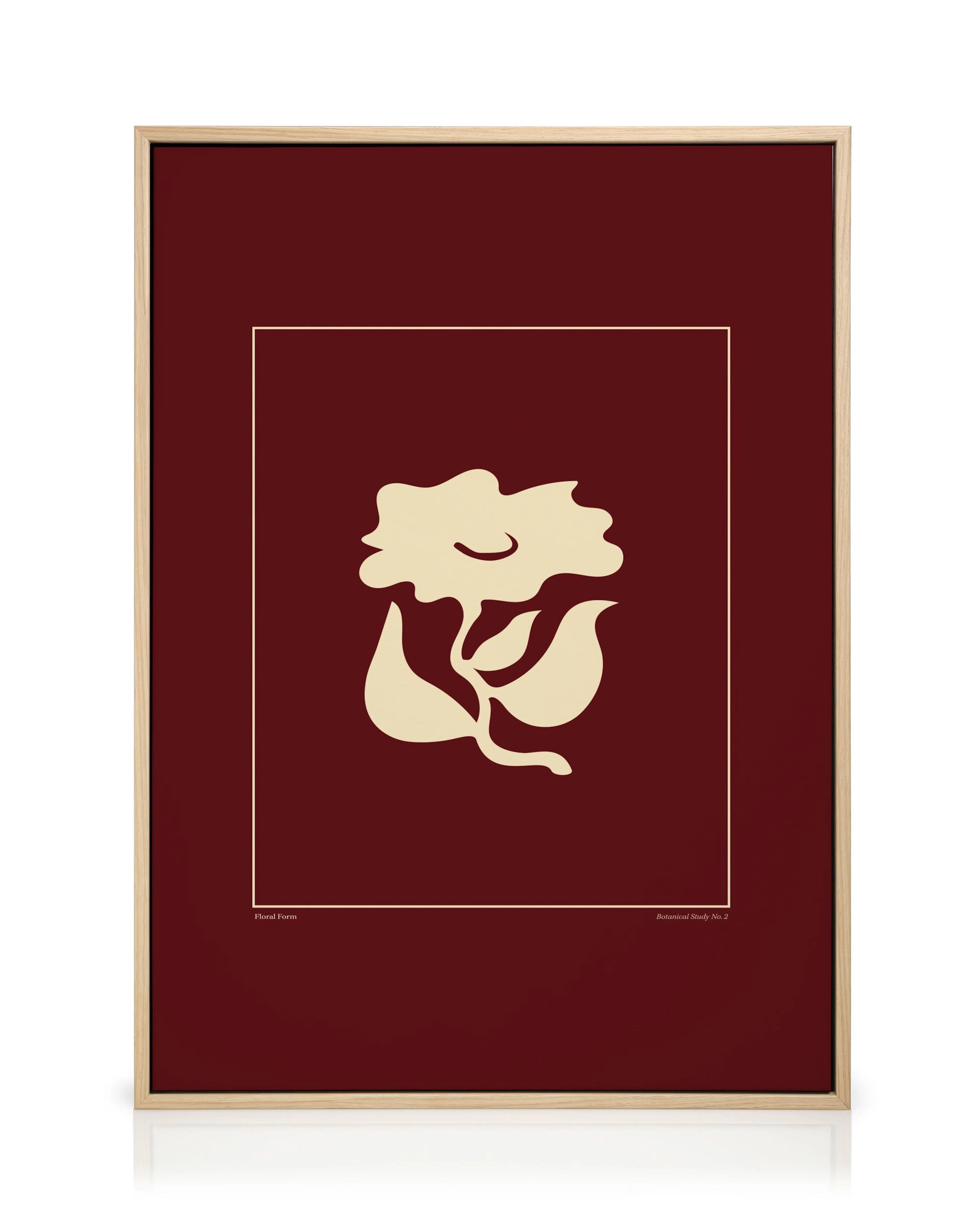 Floral Form Lienzo 0