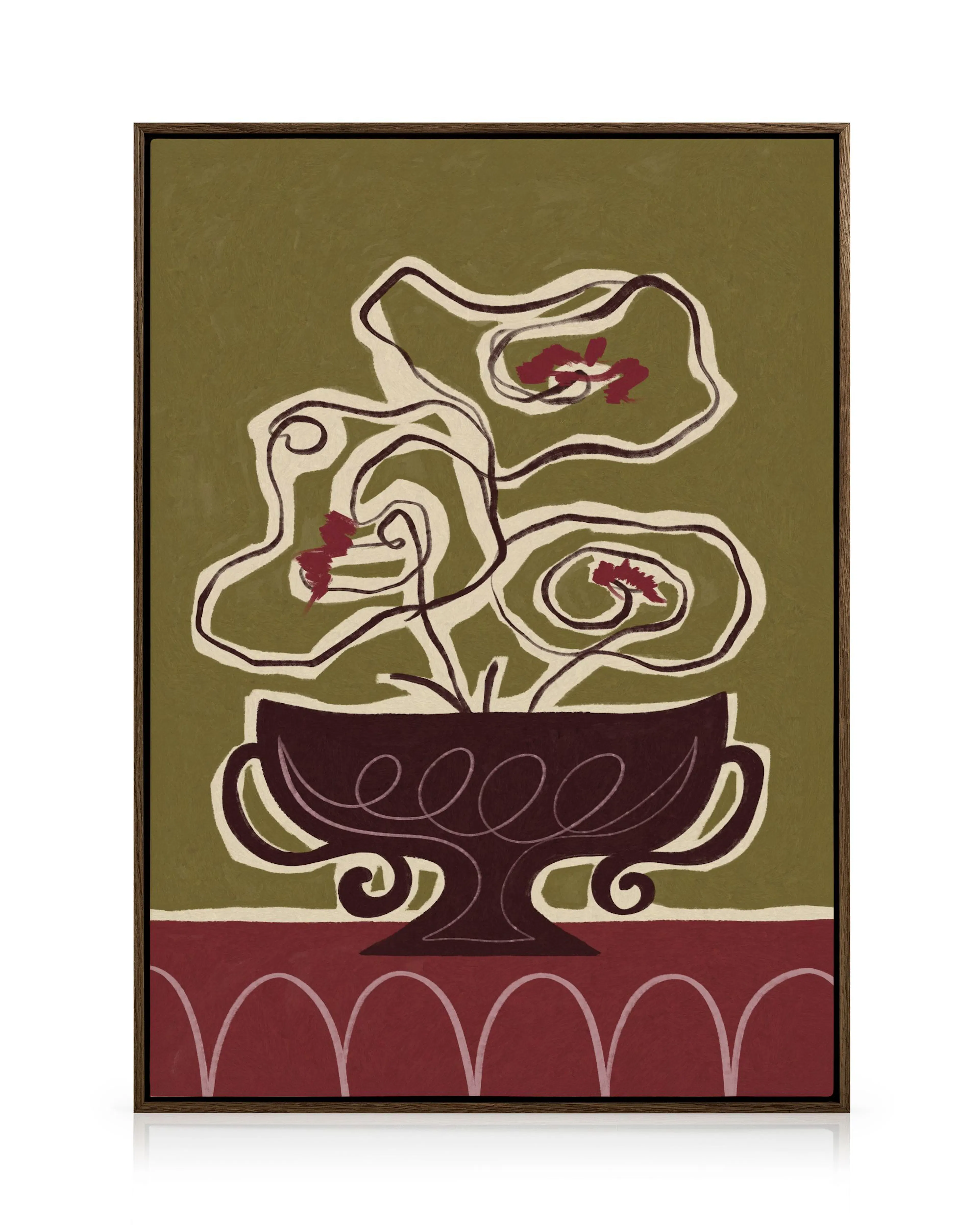 Olive Garden Vase Lienzo 0