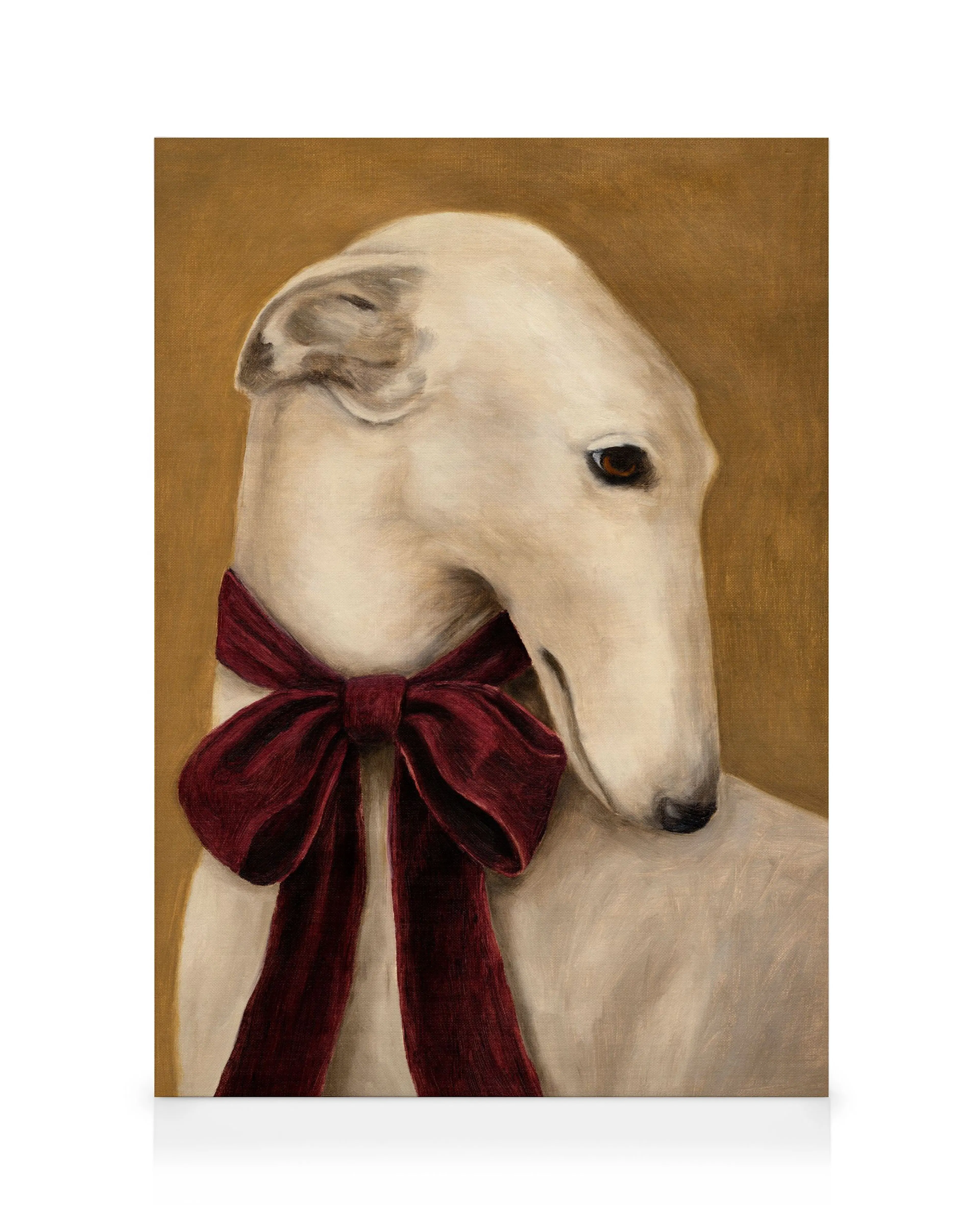 Velvet Greyhound Canvas print 0