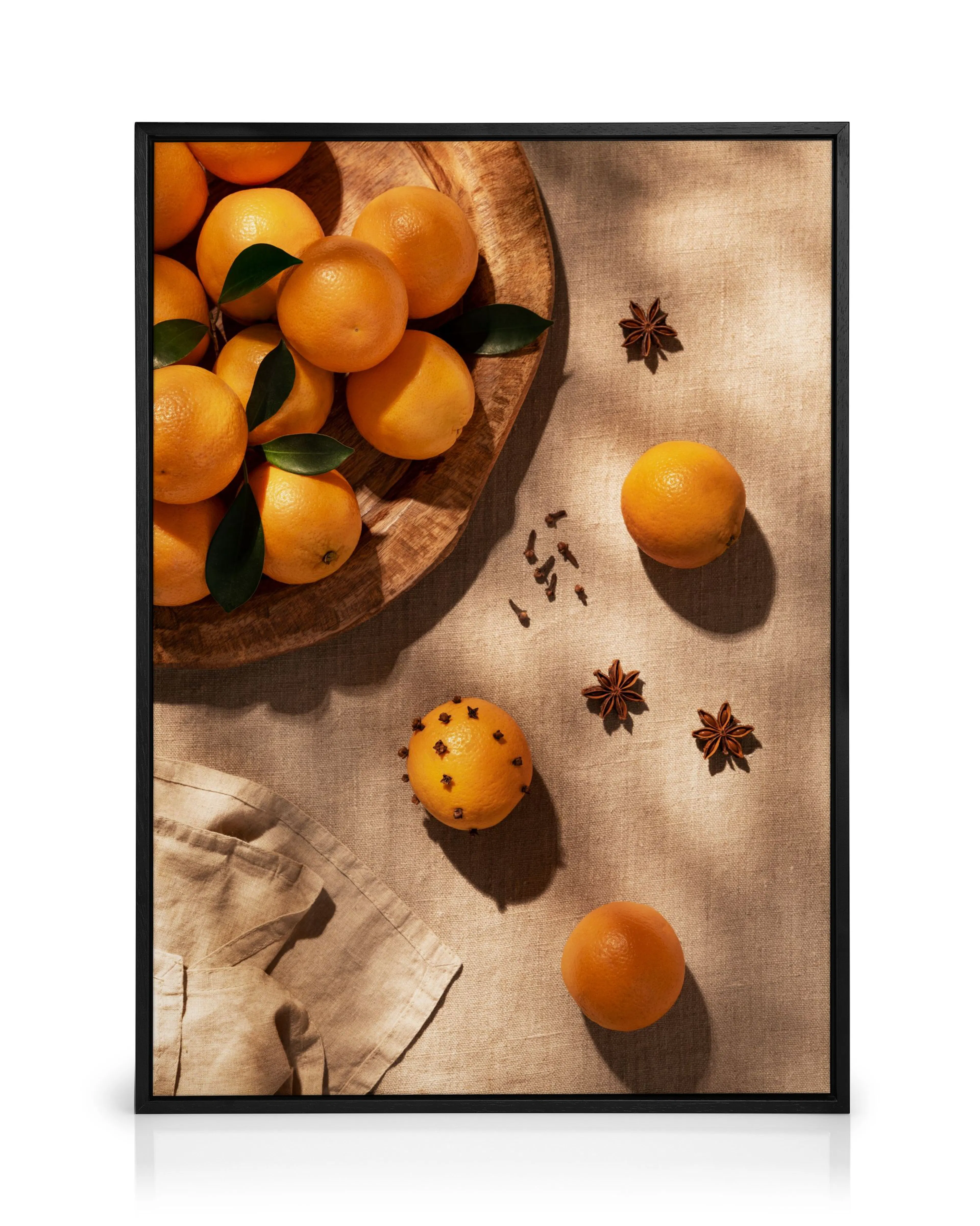 Winter Oranges Lienzo 0