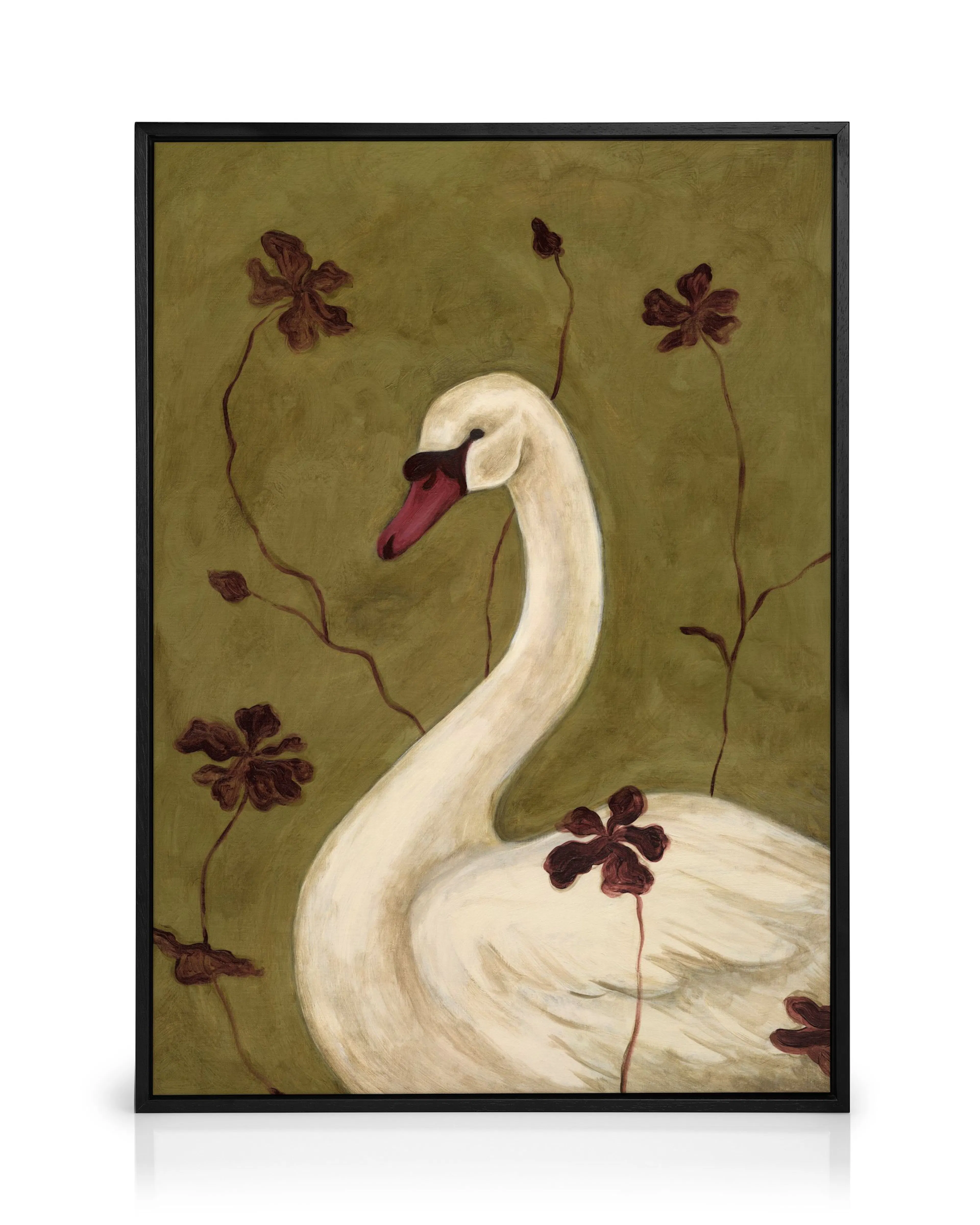 Wildflower Swan Lienzo 0