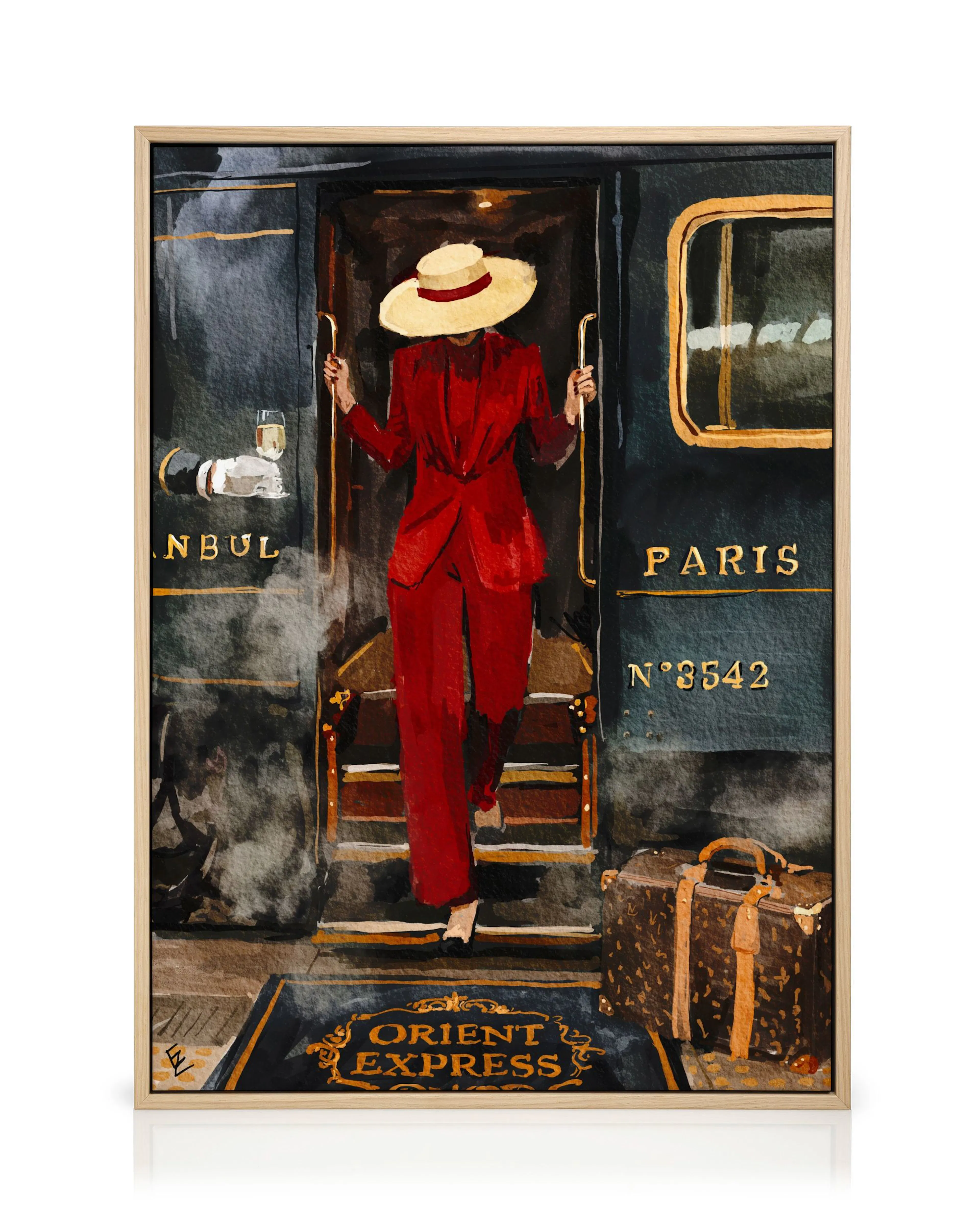 Ekaterina Zagorska - Orient Express Lienzo 0