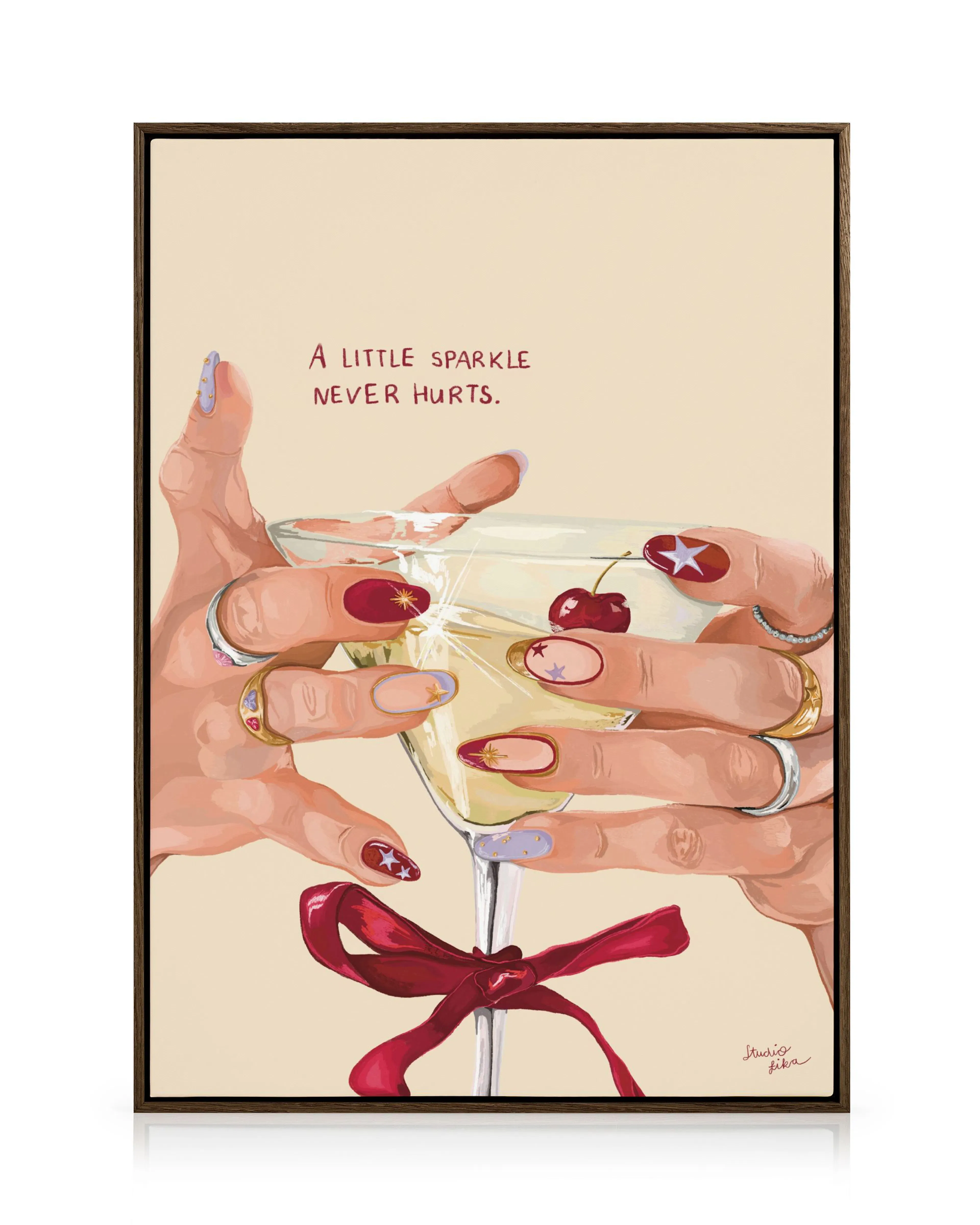 Loïs Langenberg - A Little Sparkle Never Hurts Lienzo 0
