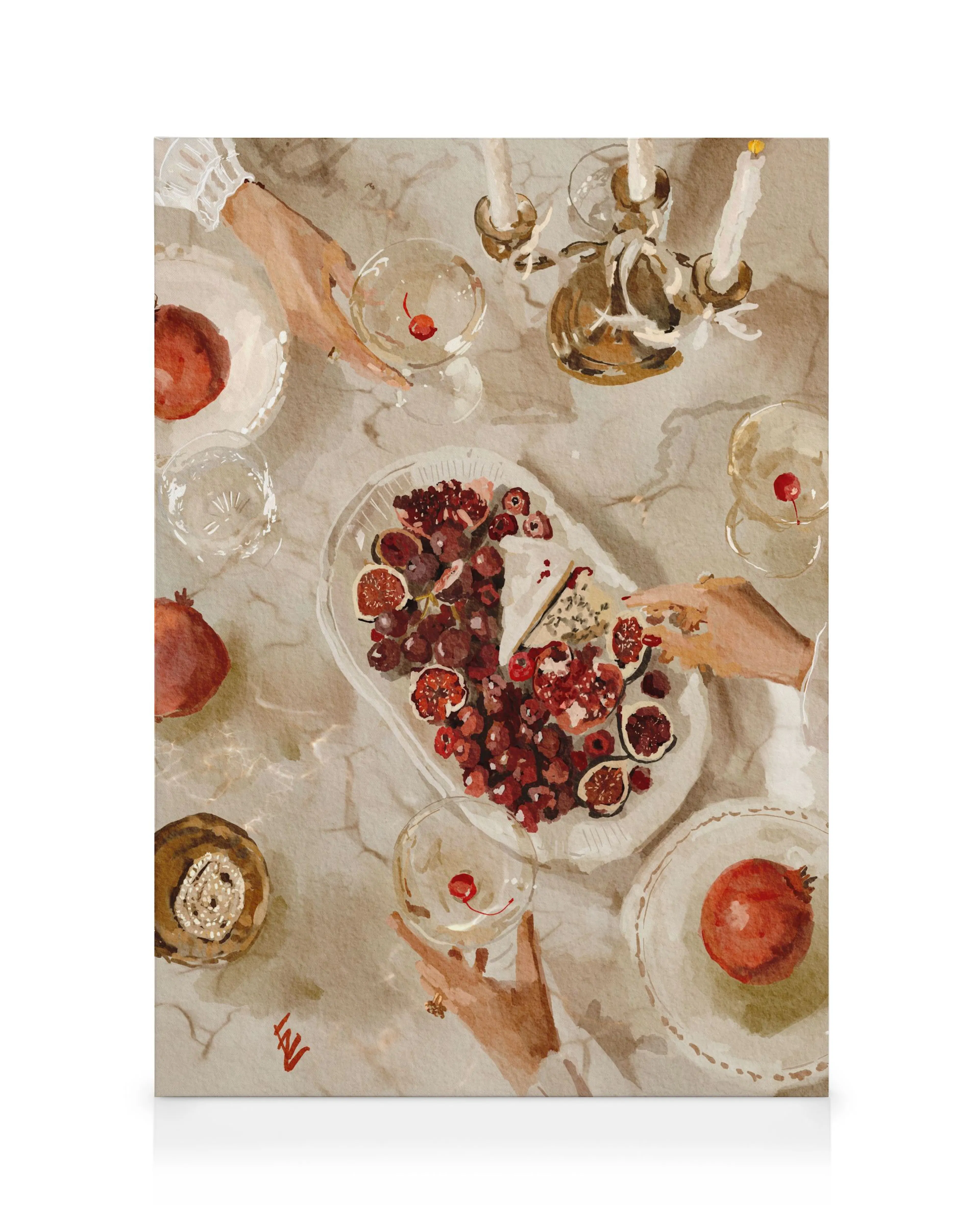 Ekaterina Zagorska - The White Table Toile 0