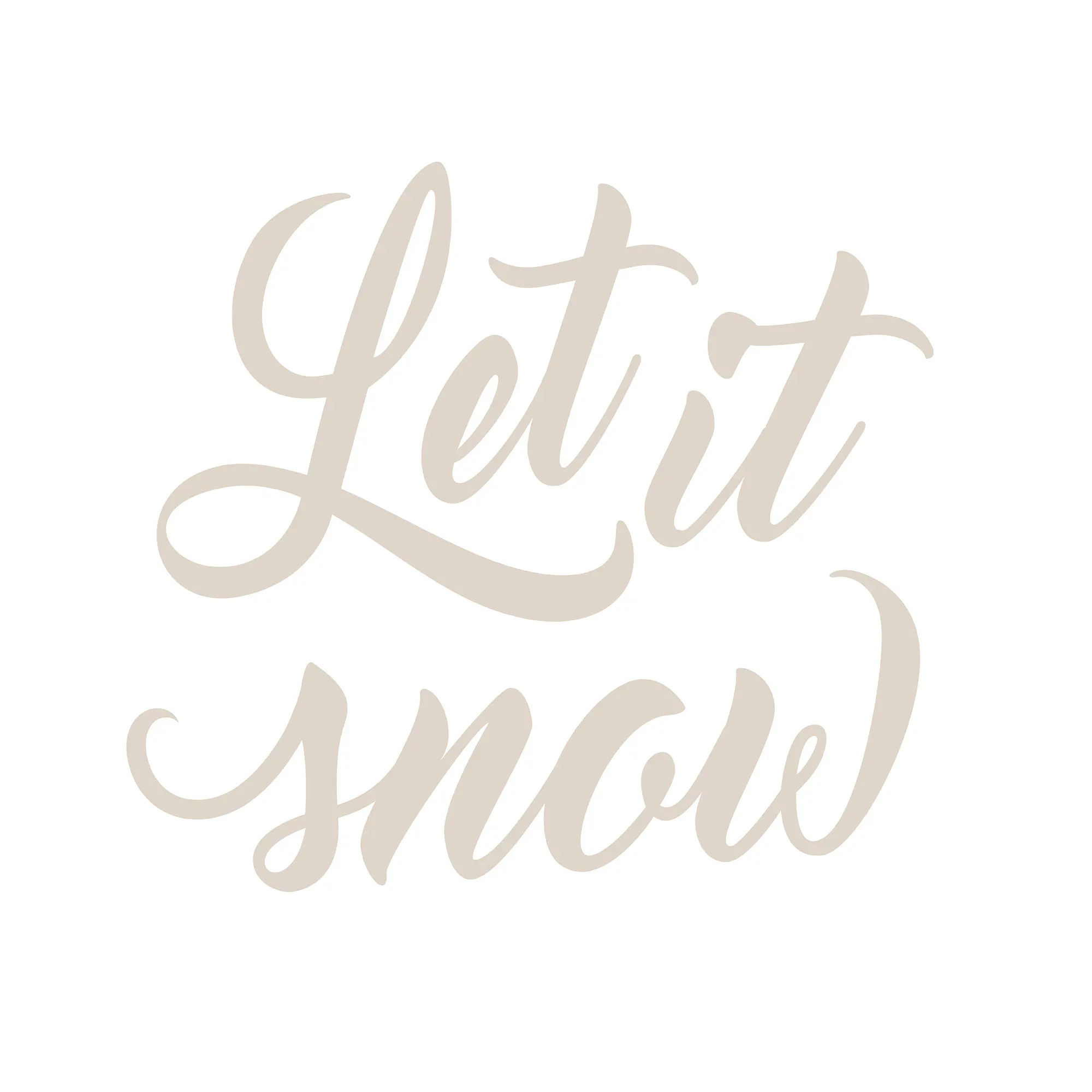Let it Snow Affiche 0