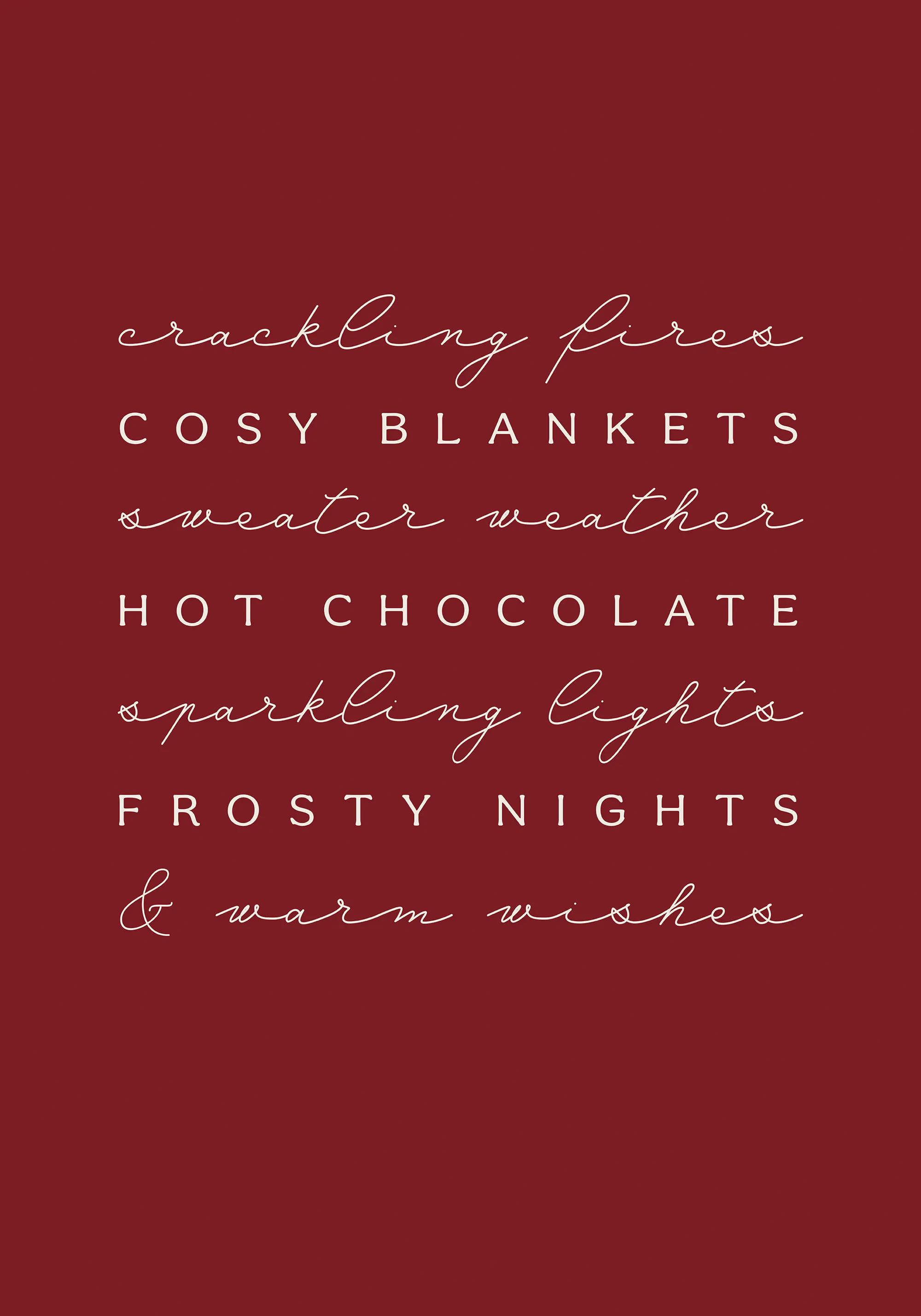 Warm Wishes Affiche 0