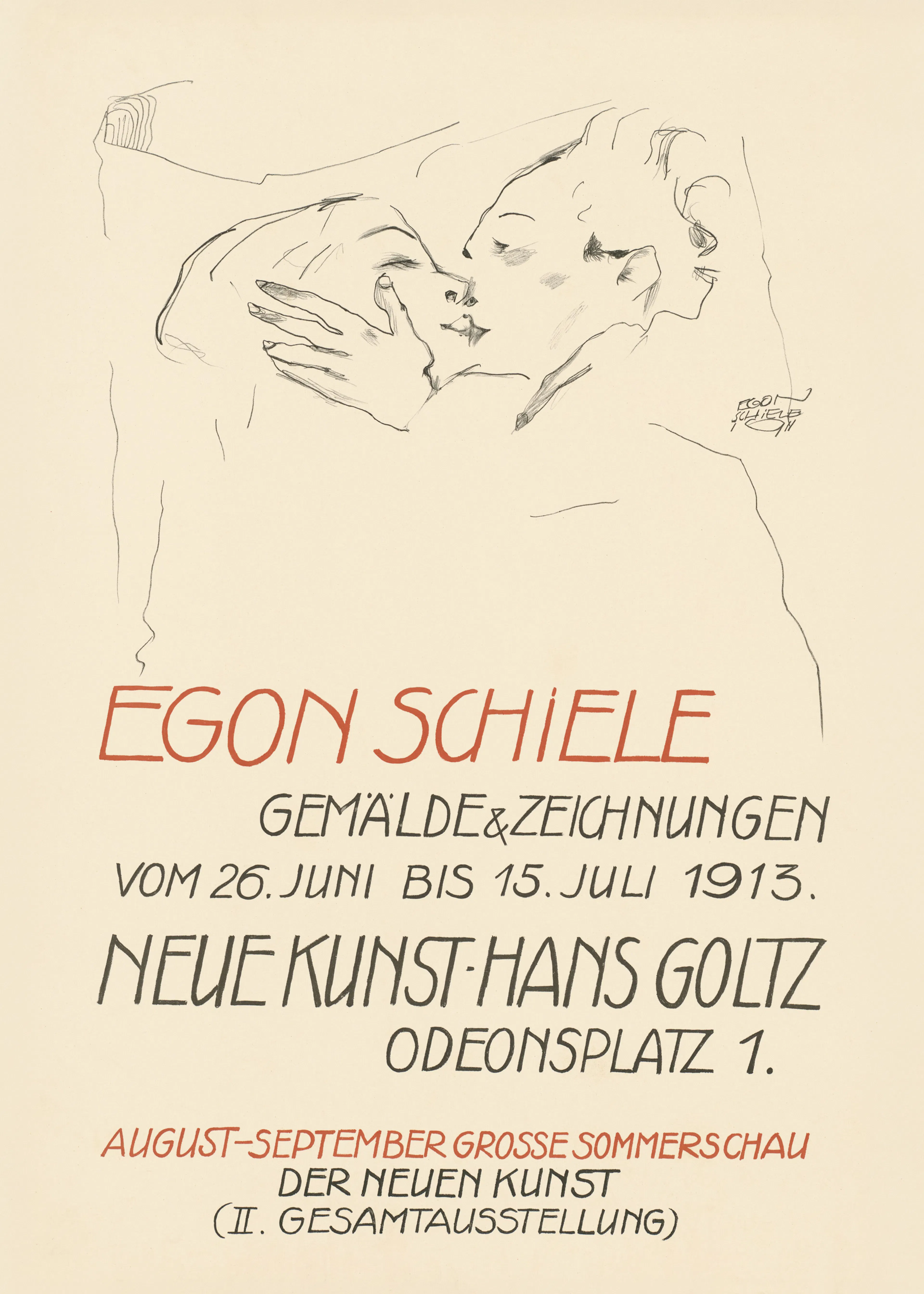 Egon Schiele - Exhibition Print 0