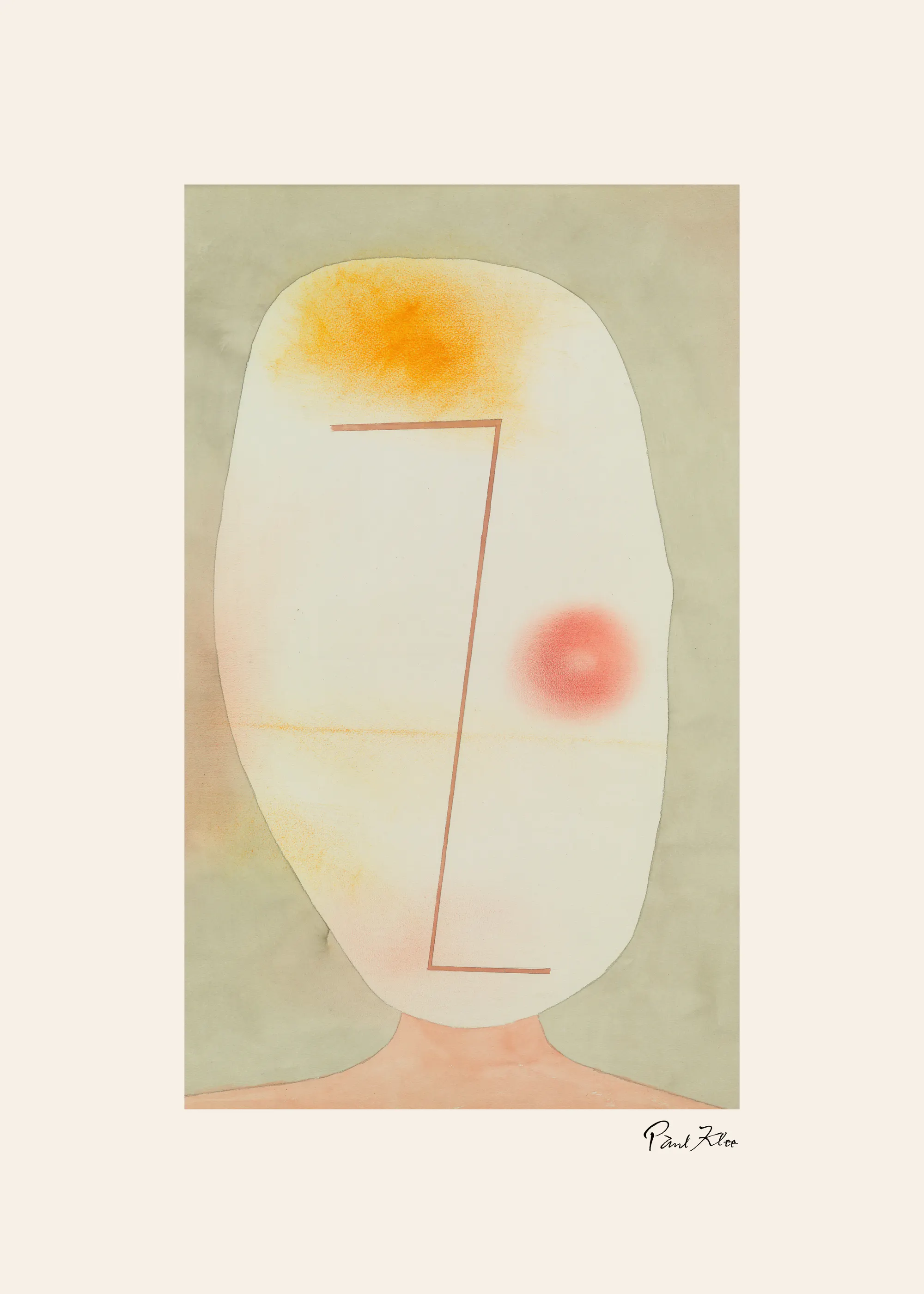 Paul Klee - Untitled Head Poster 0