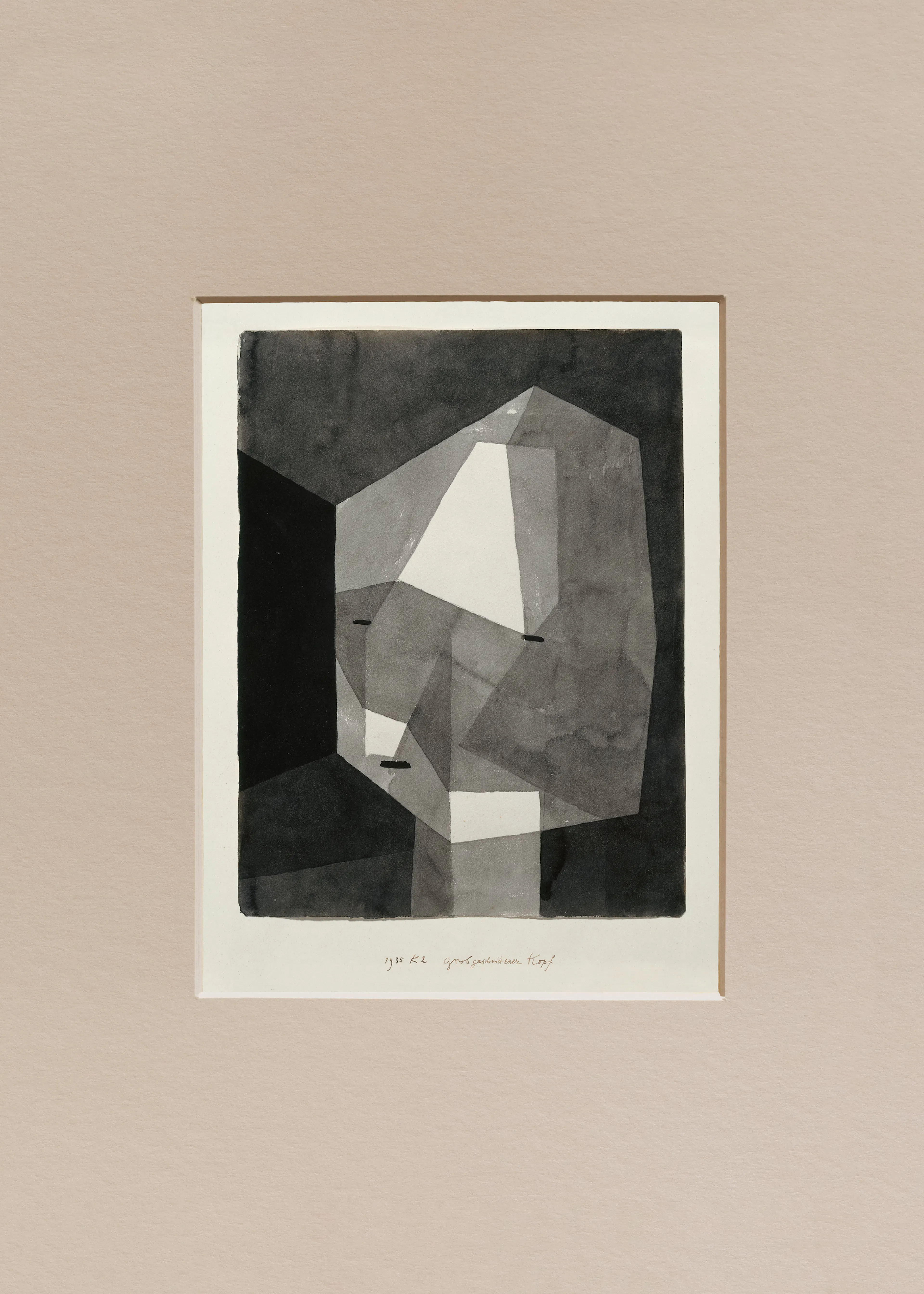 Paul Klee - Rough Cut Head Poster 0