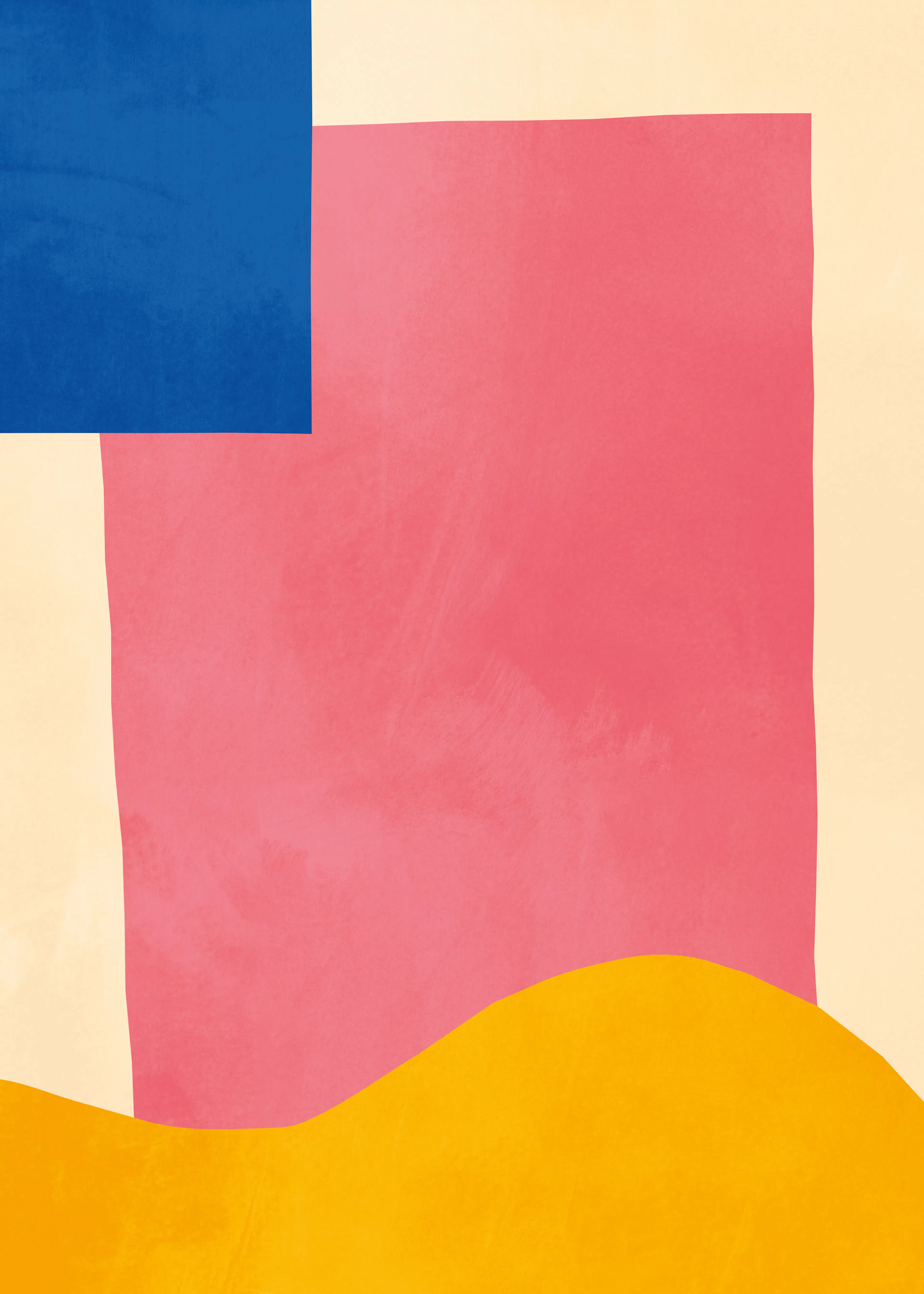 Bauhaus Abstract Landscape No2 Print 0