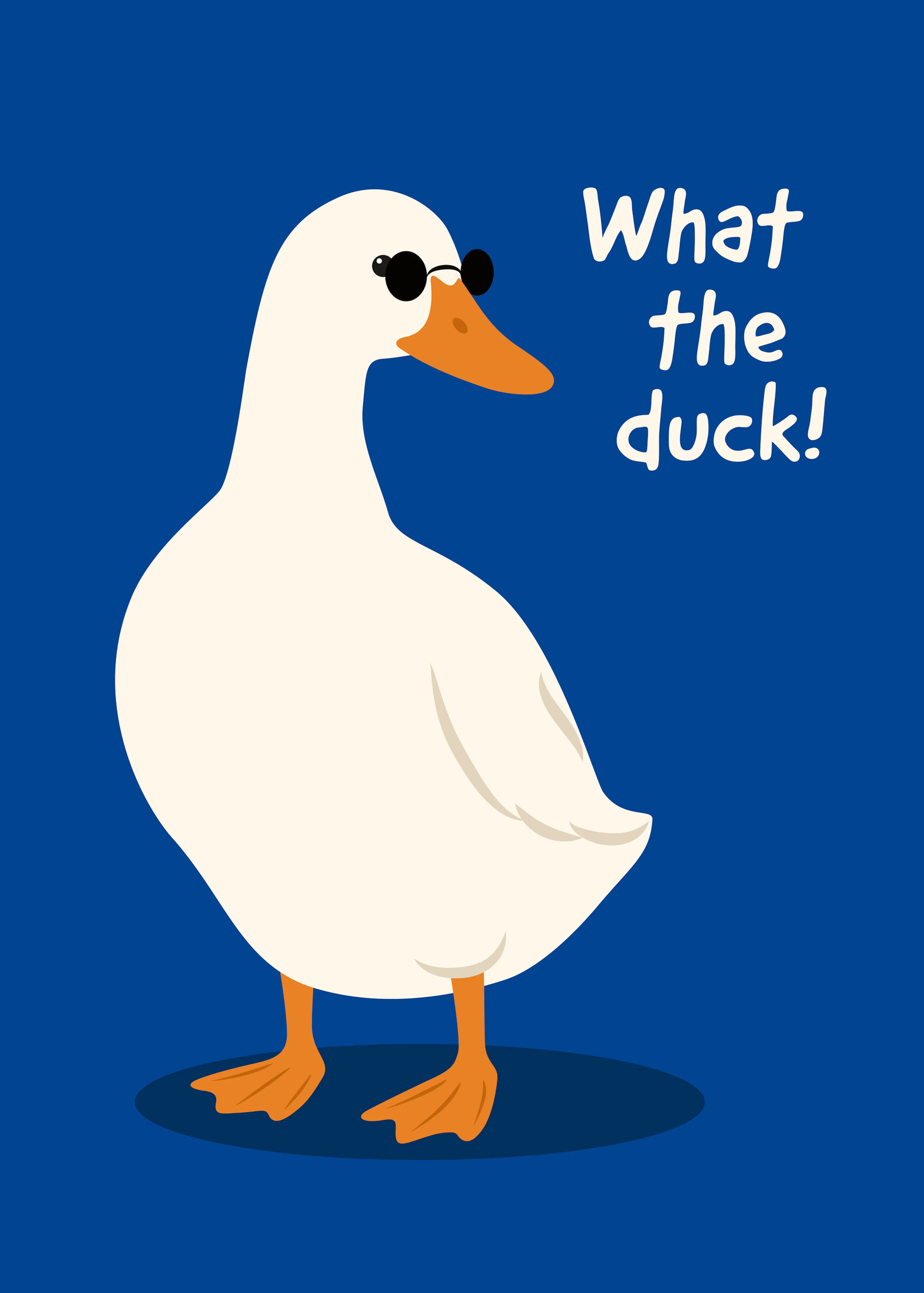 What the Duck Plakat 0