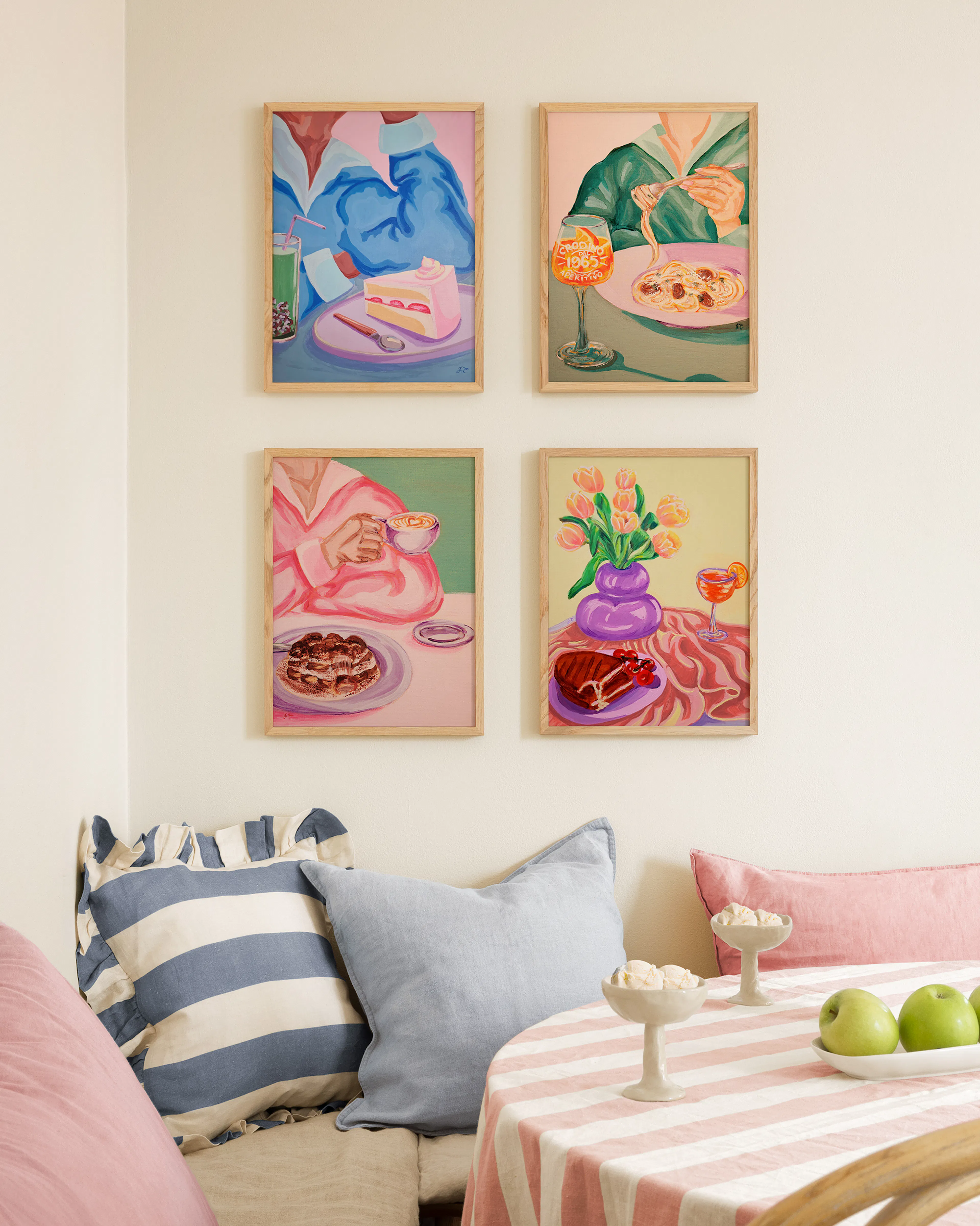Joeyline Tannous gallery wall
